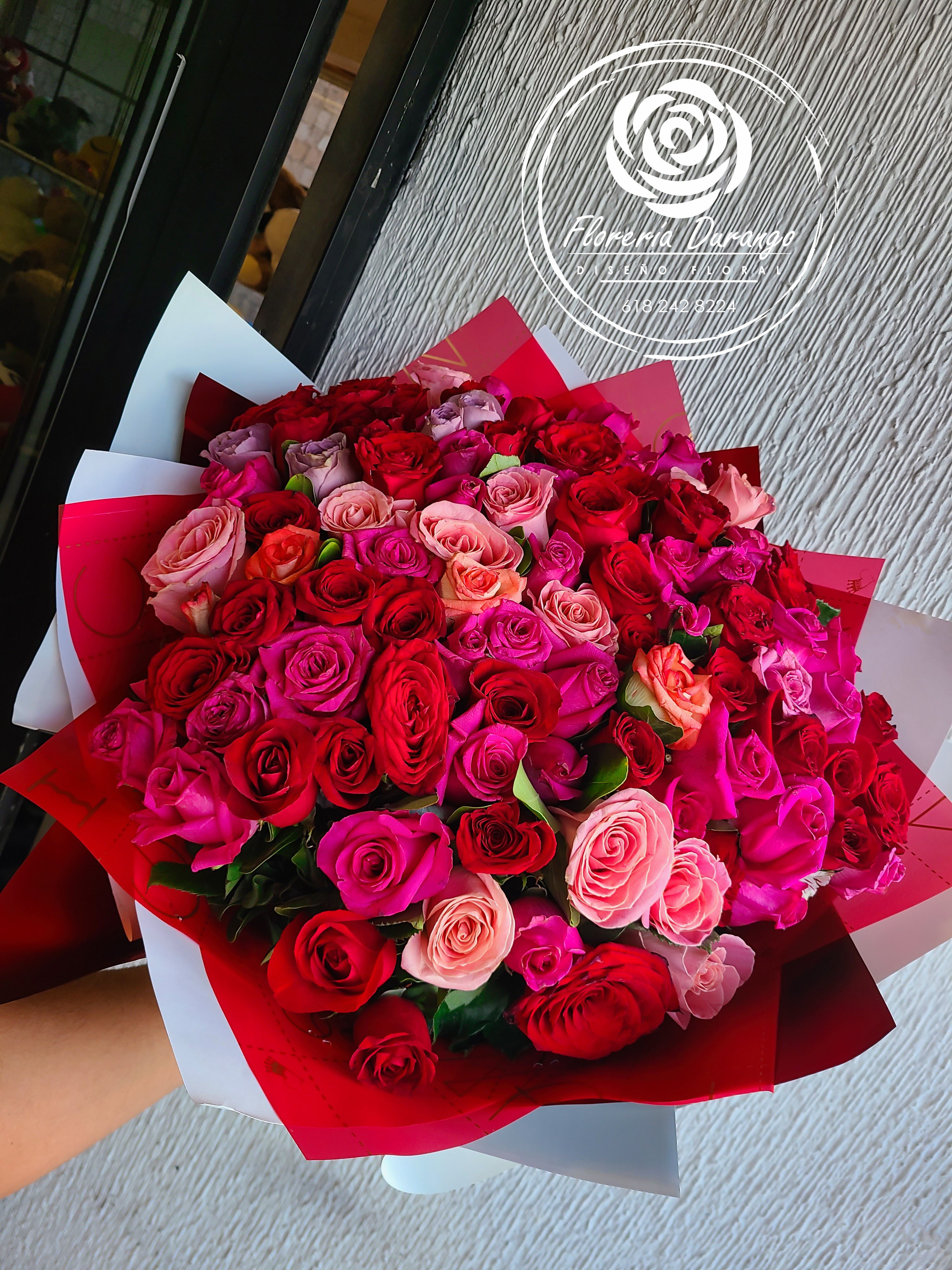 Ramo de 80 rosas