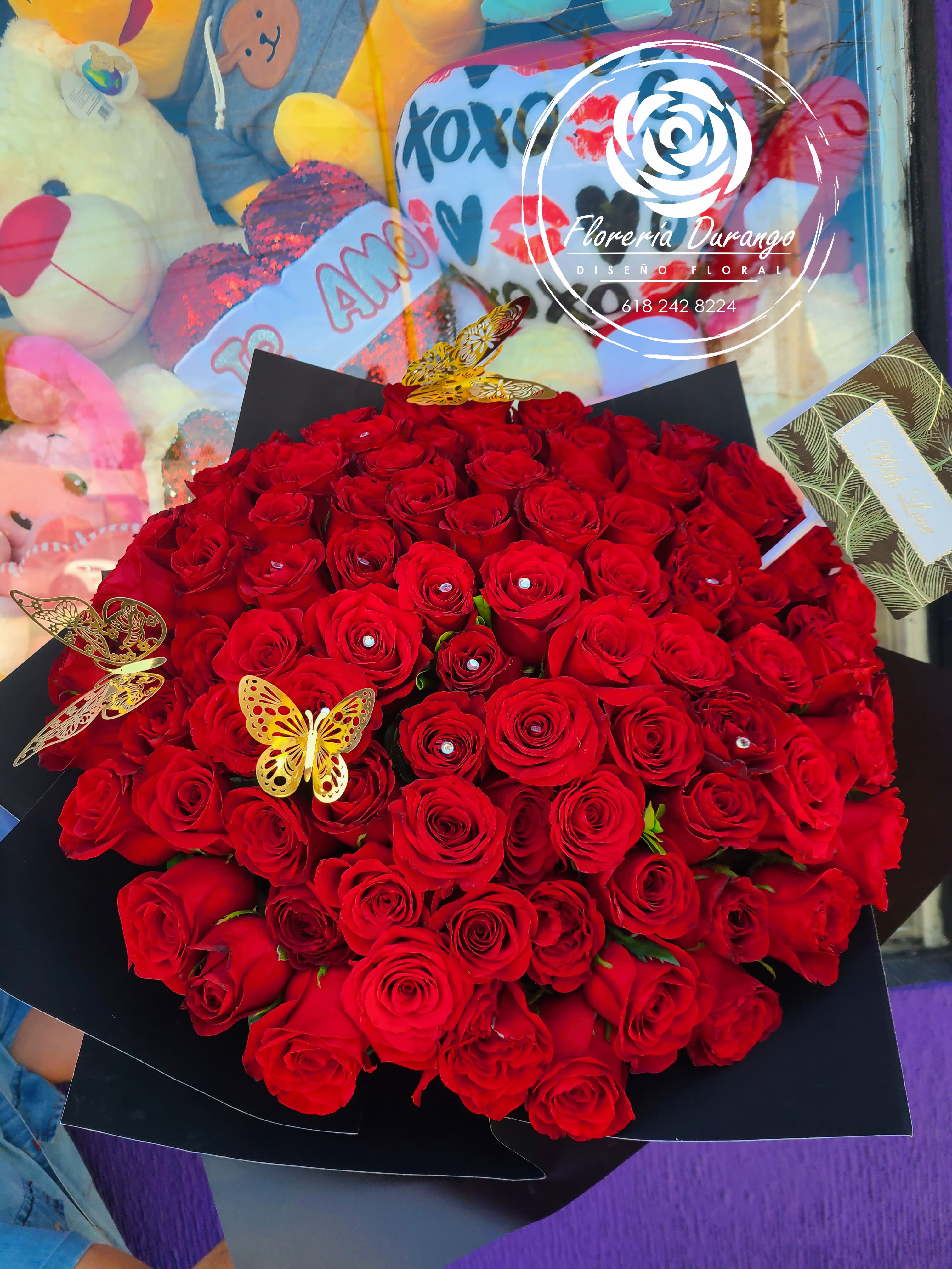 Ramo 100 rosas especial