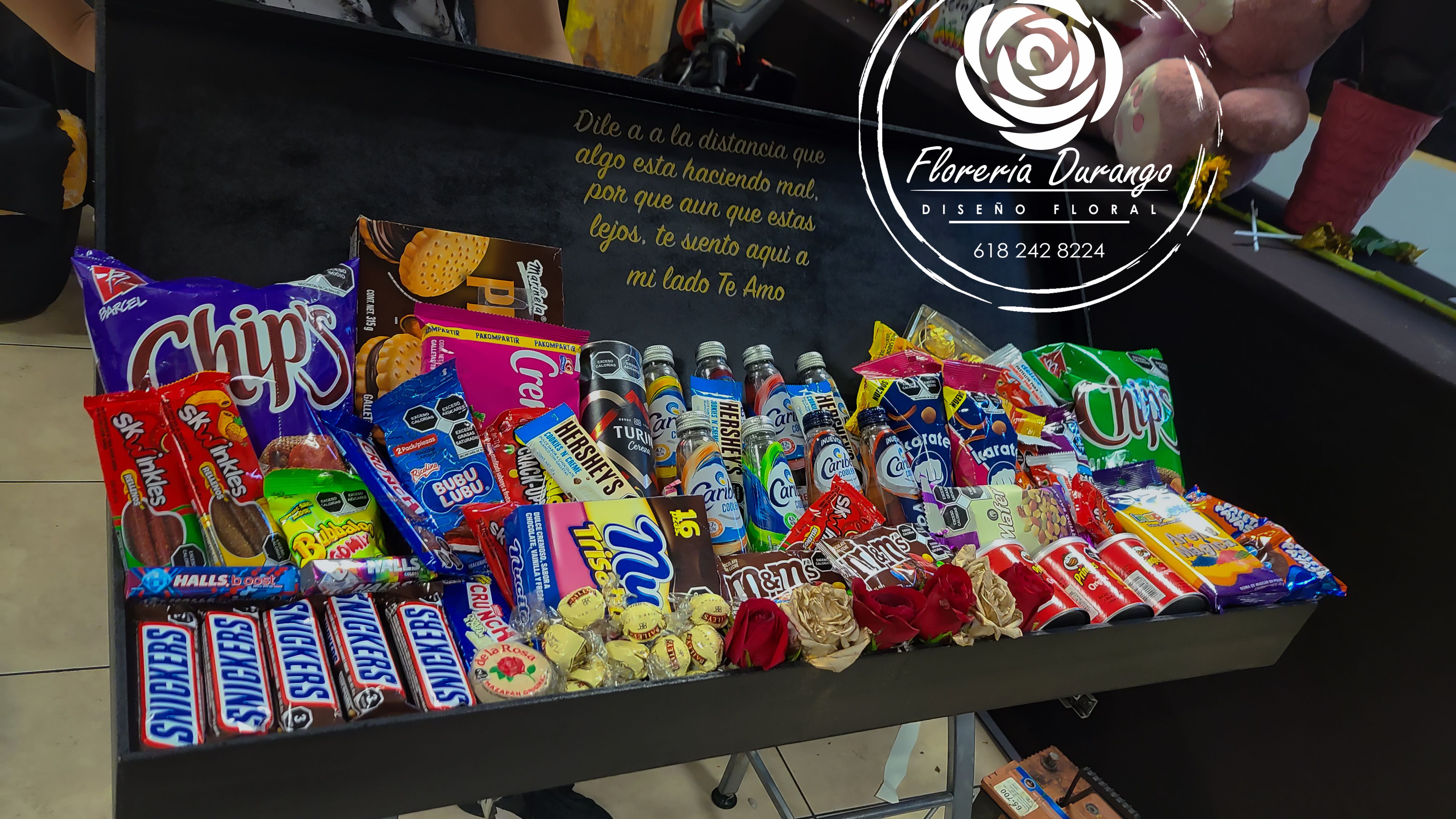 Caja gigante de dulces