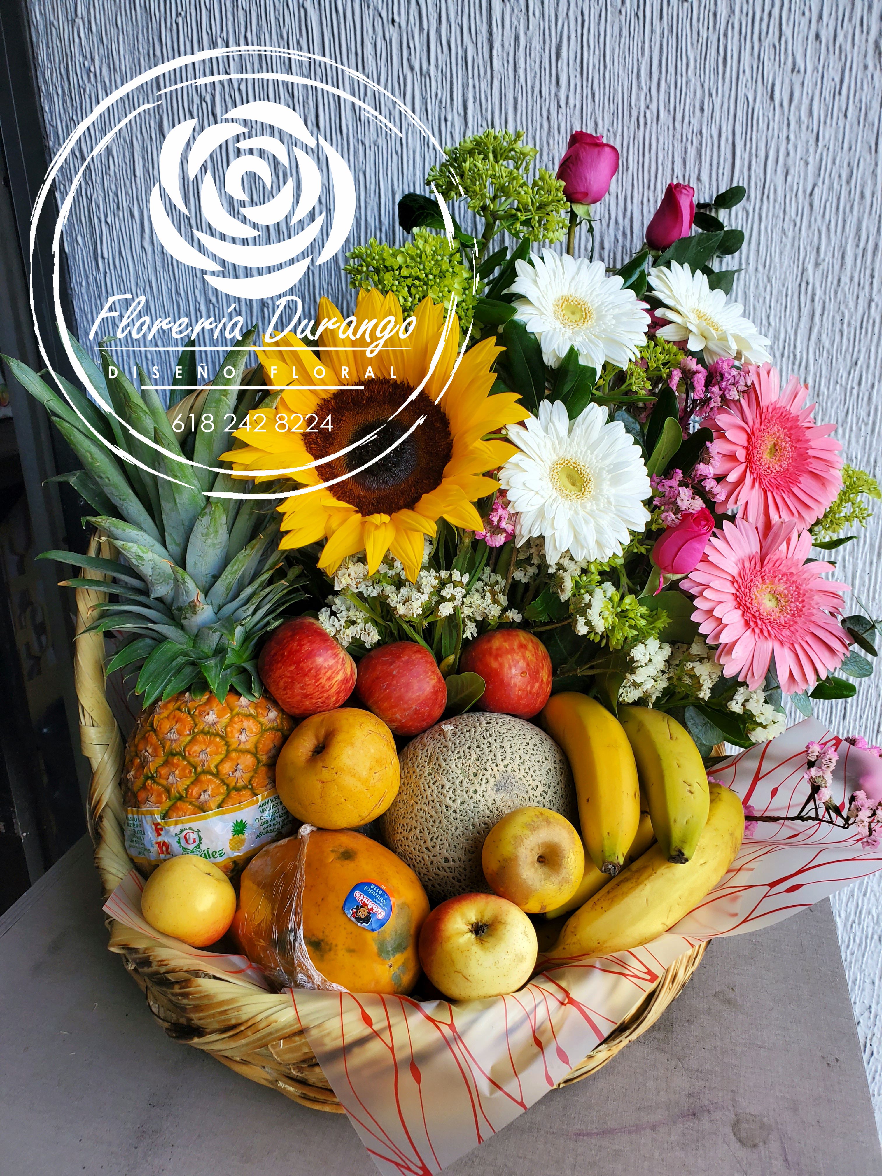 canasta de frutas mediana