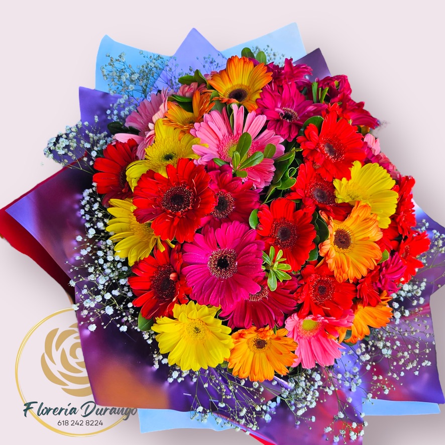 40 gerberas