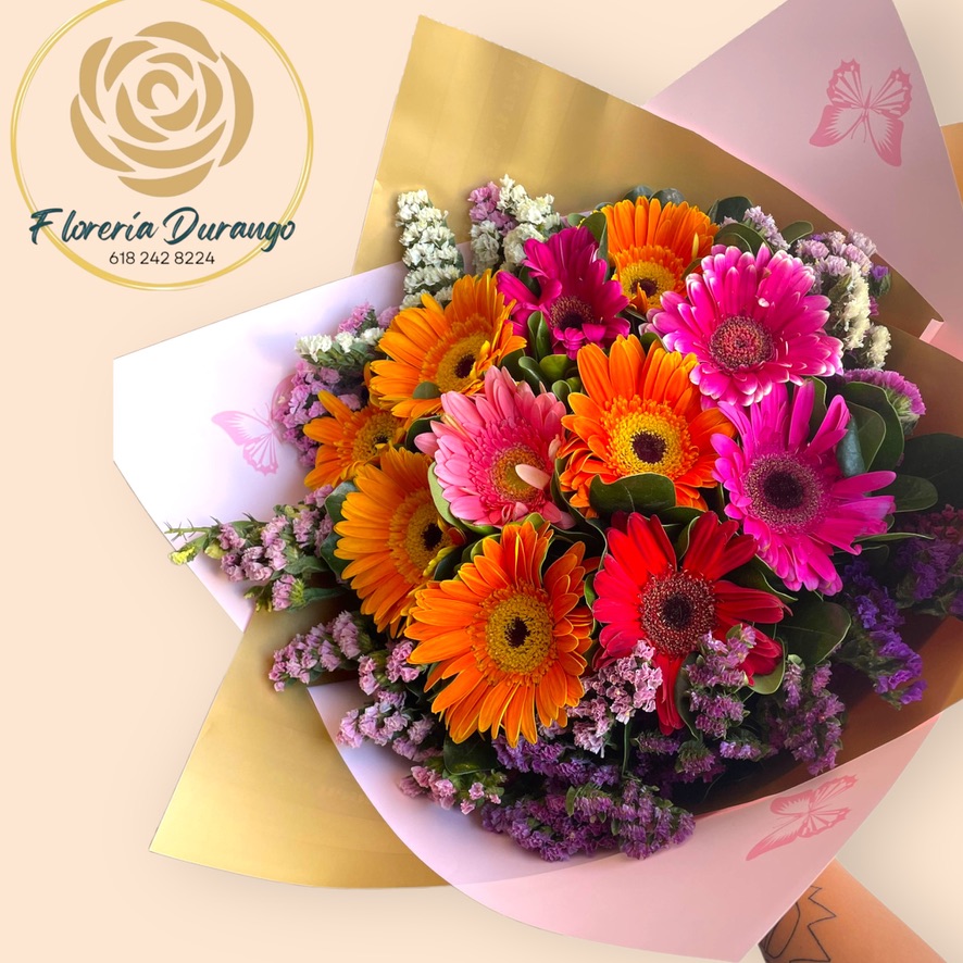 12 gerberas especial