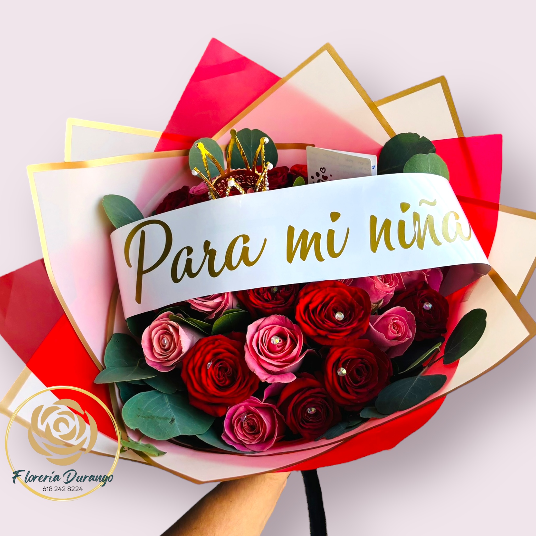 Ramo de 30 rosas para mi niña