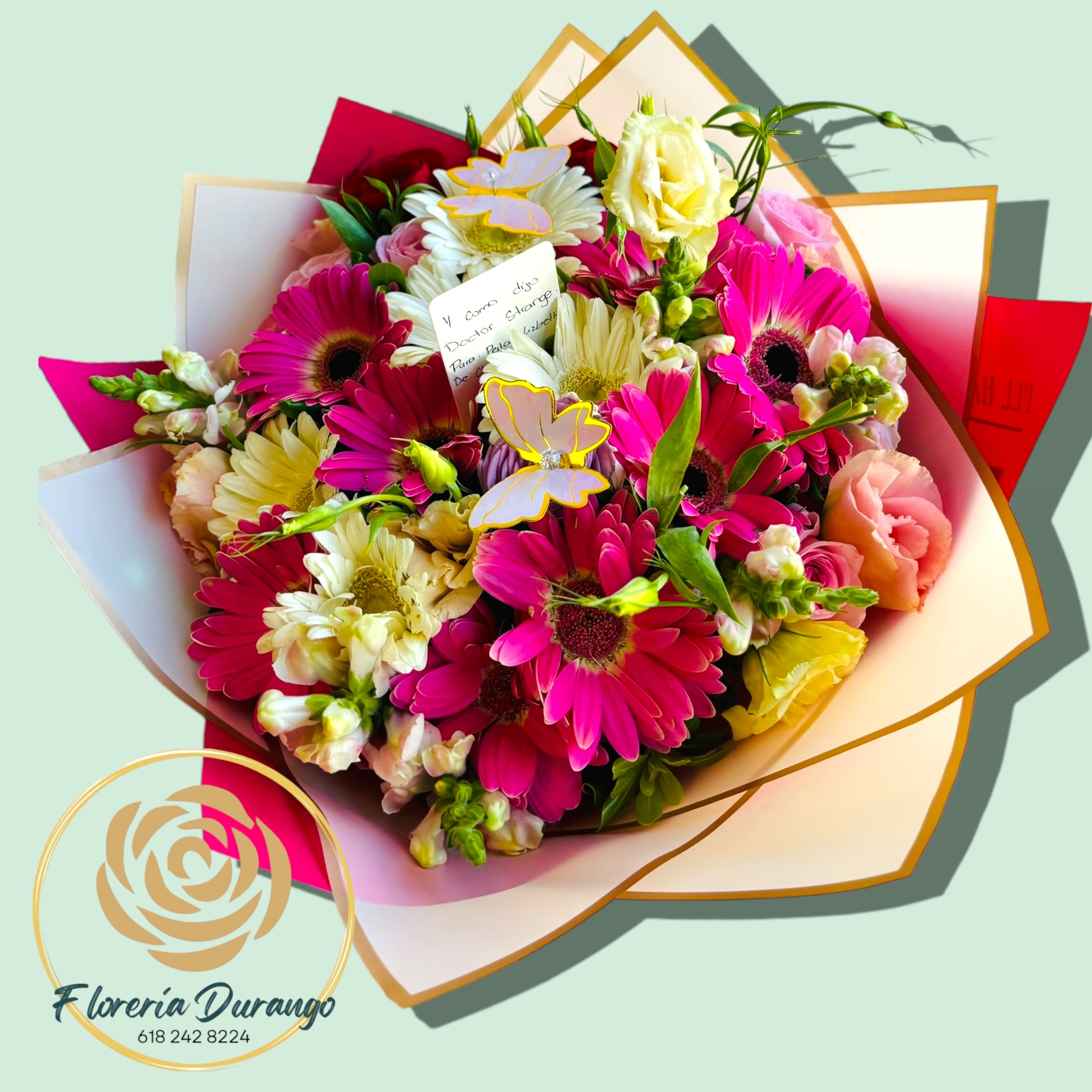 10 gerberas especial