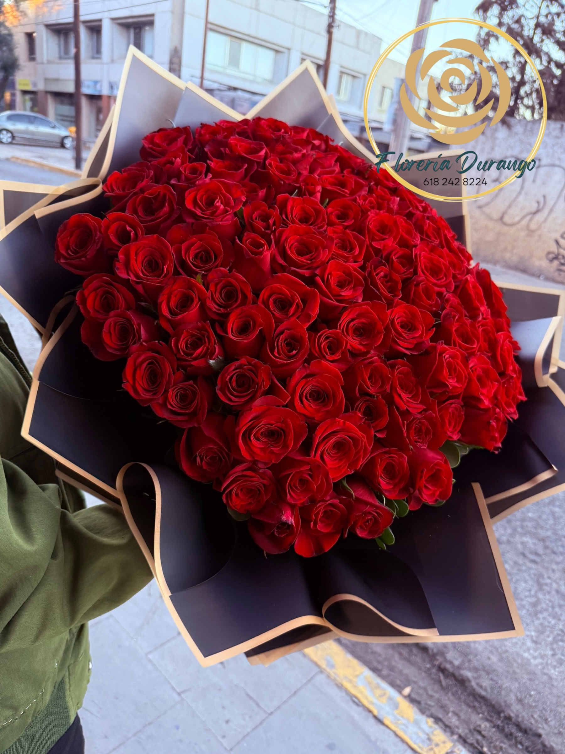 ramo 150 rosas rojas