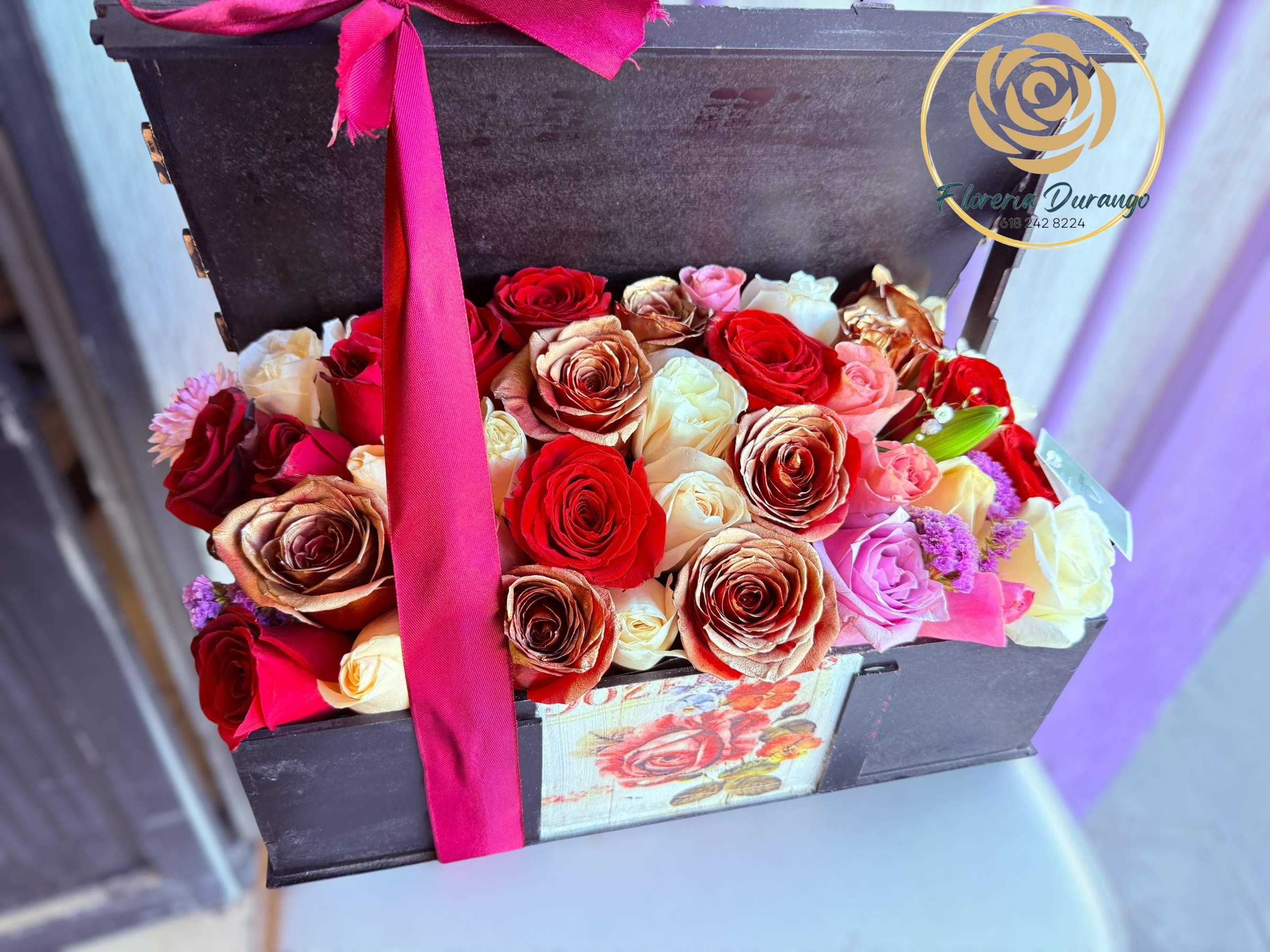 Caja floral especial