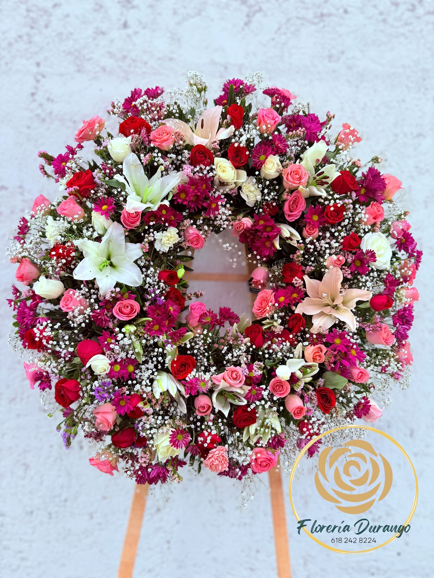 Corona de Flores chica especial