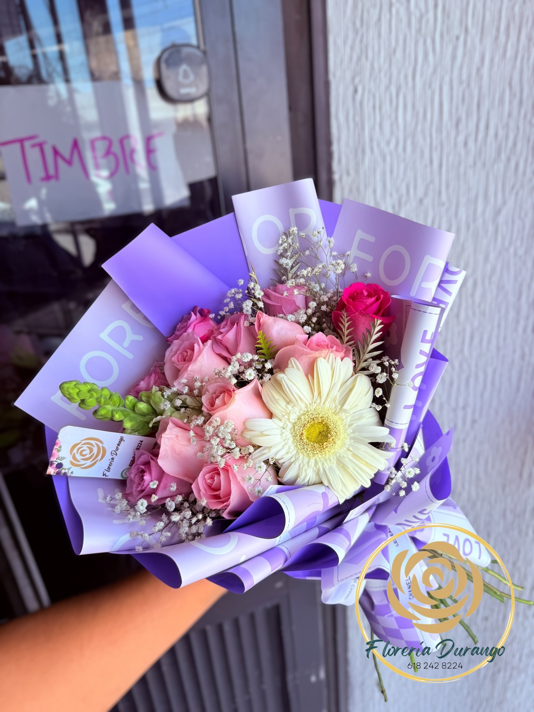 Ramo de flores frescas