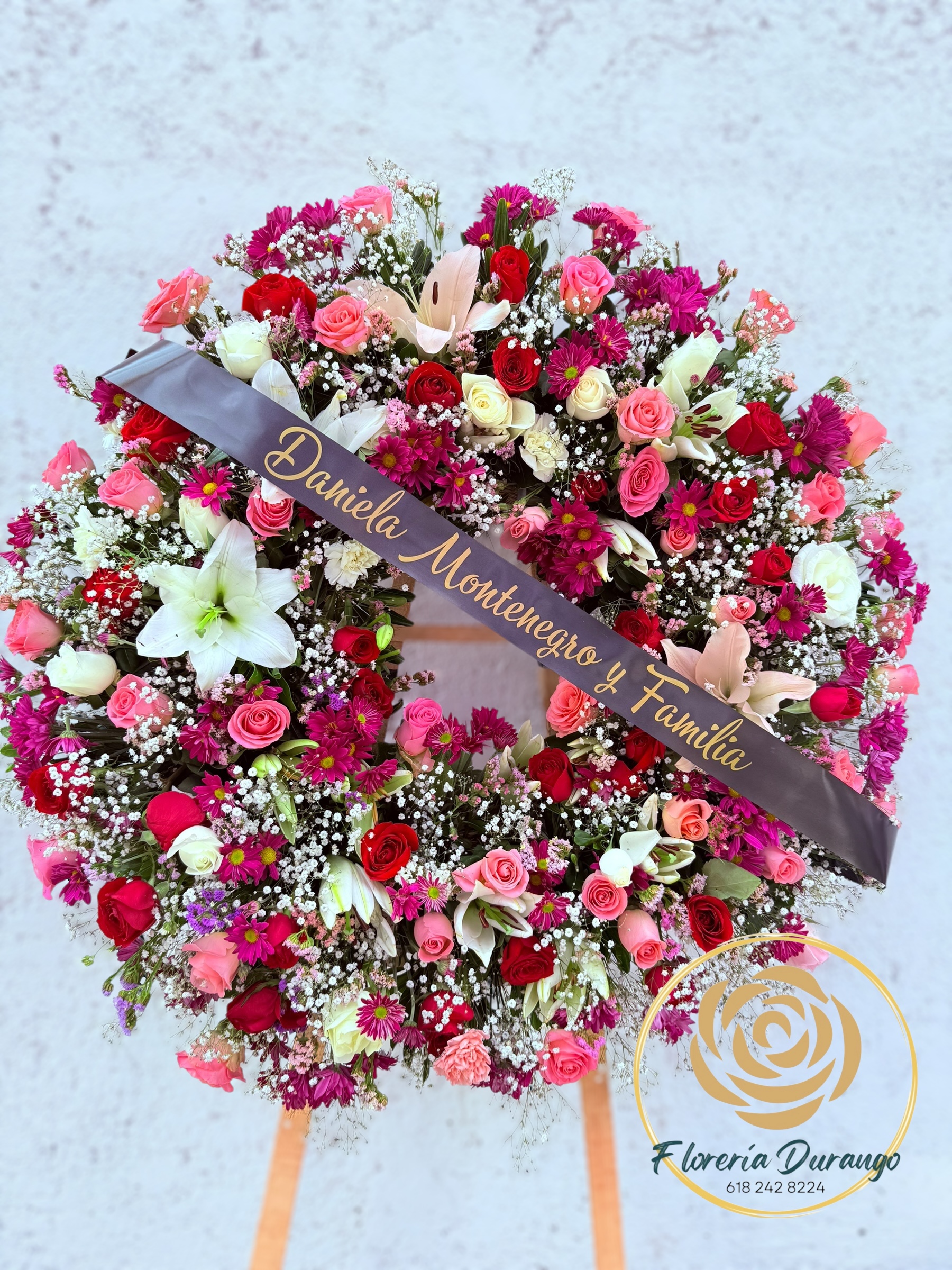 Corona de Flores chica especial