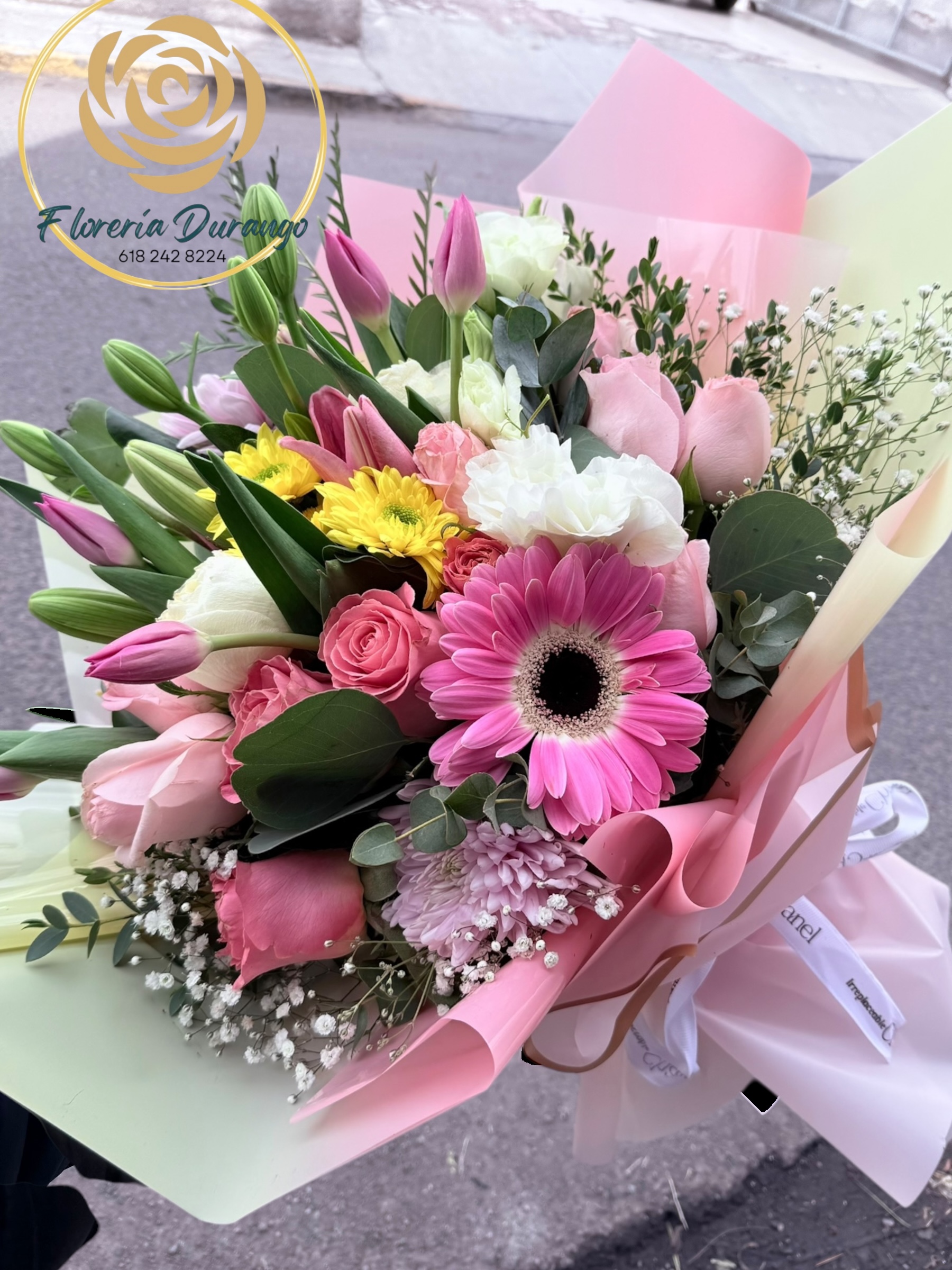 Ramo especial con tulipanes