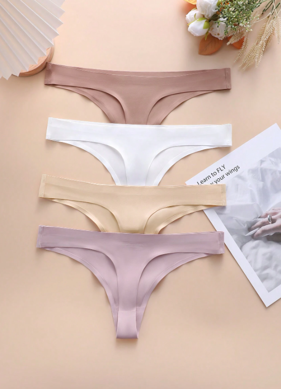 Underwear 4Pc Sexy Thongs