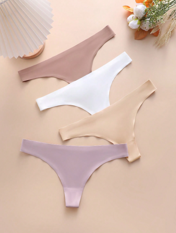 Underwear 4Pc Sexy Thongs