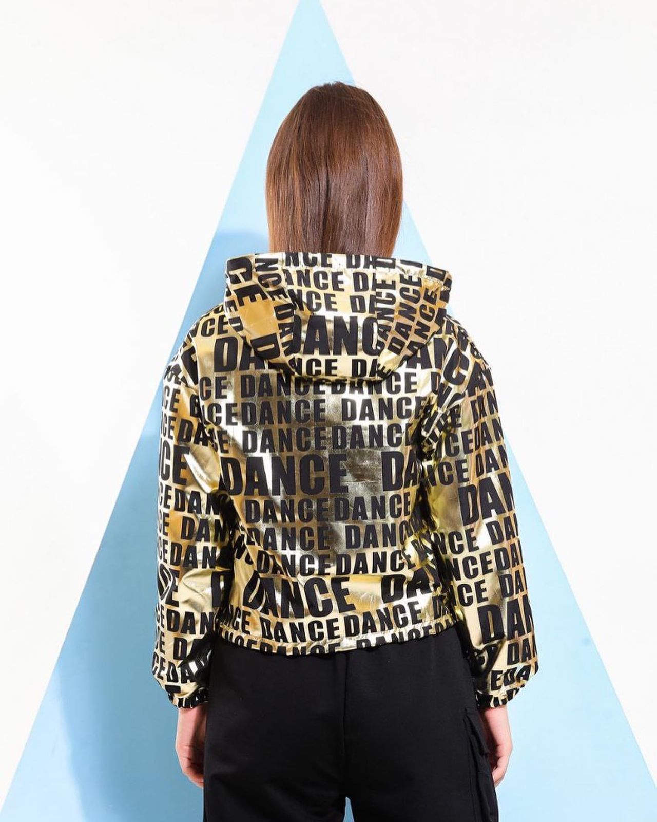 Dance Print Hooded Jacket