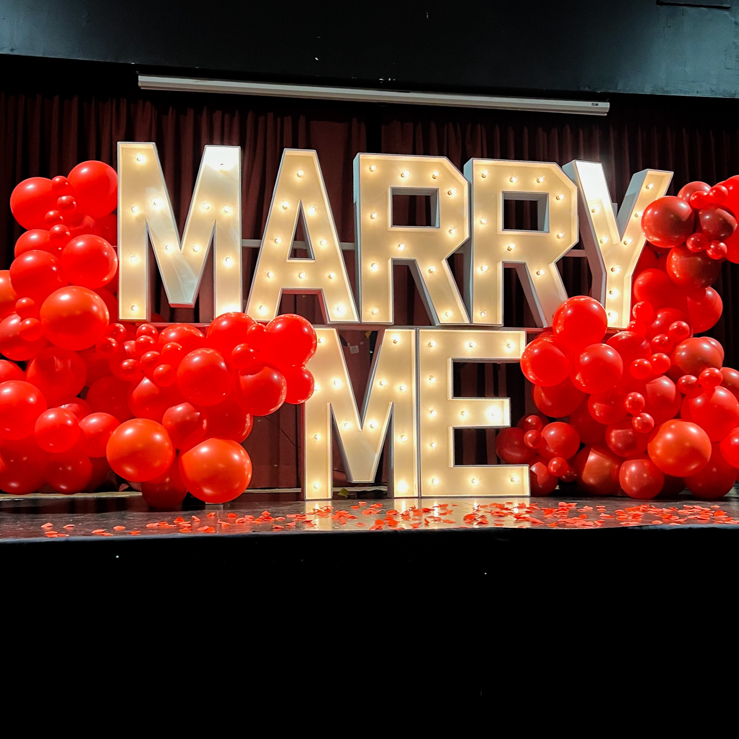 MARRY ME Marquee Letters 3ft And 5ft