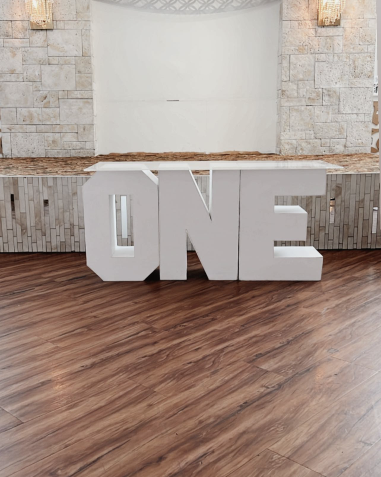 Block Letter Table | All Alphabets Available