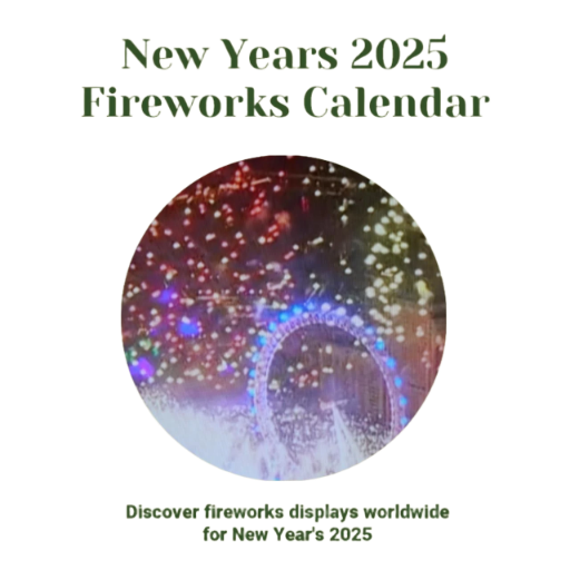 Fireworks New Years 2025 Calender