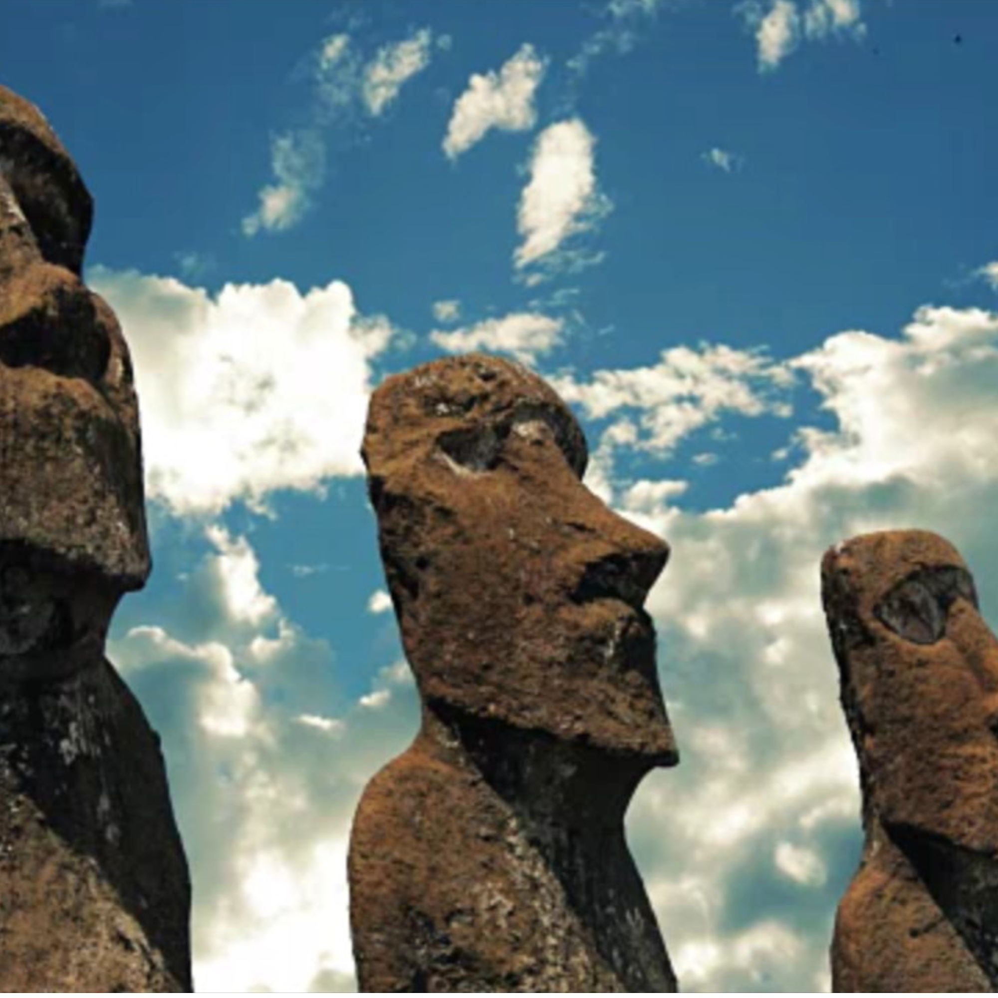 Easter Island Easter Motion Graphic Cards