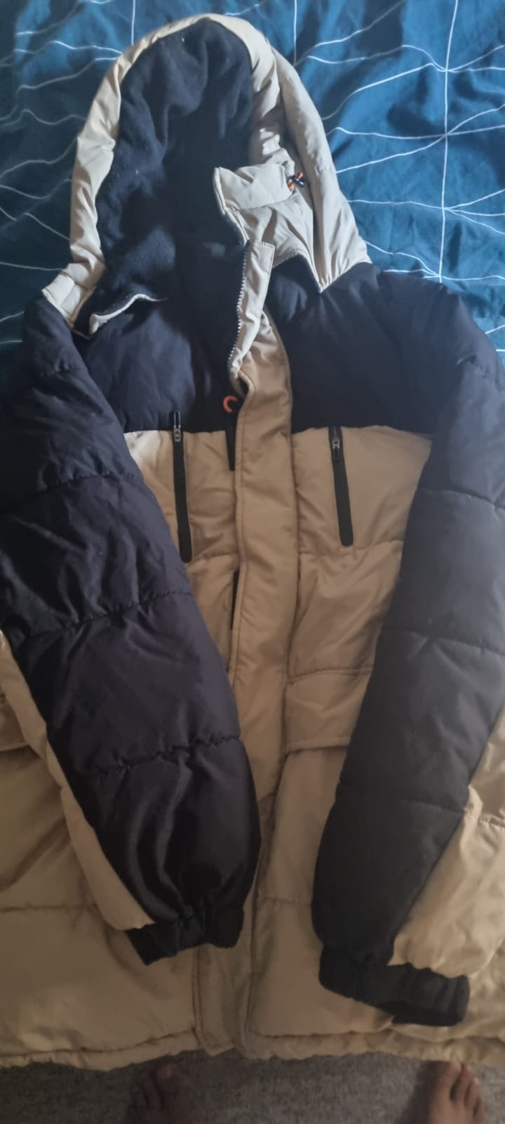 Two-tone winter jacket