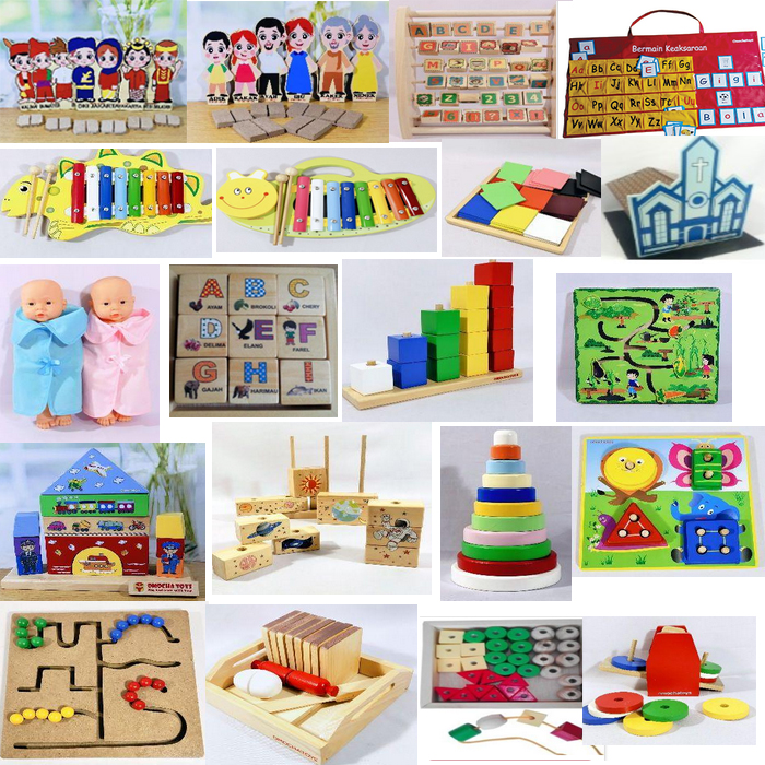 Paket Alat Peraga Edukatif Anak PAUD & TK | CGIPRODUK