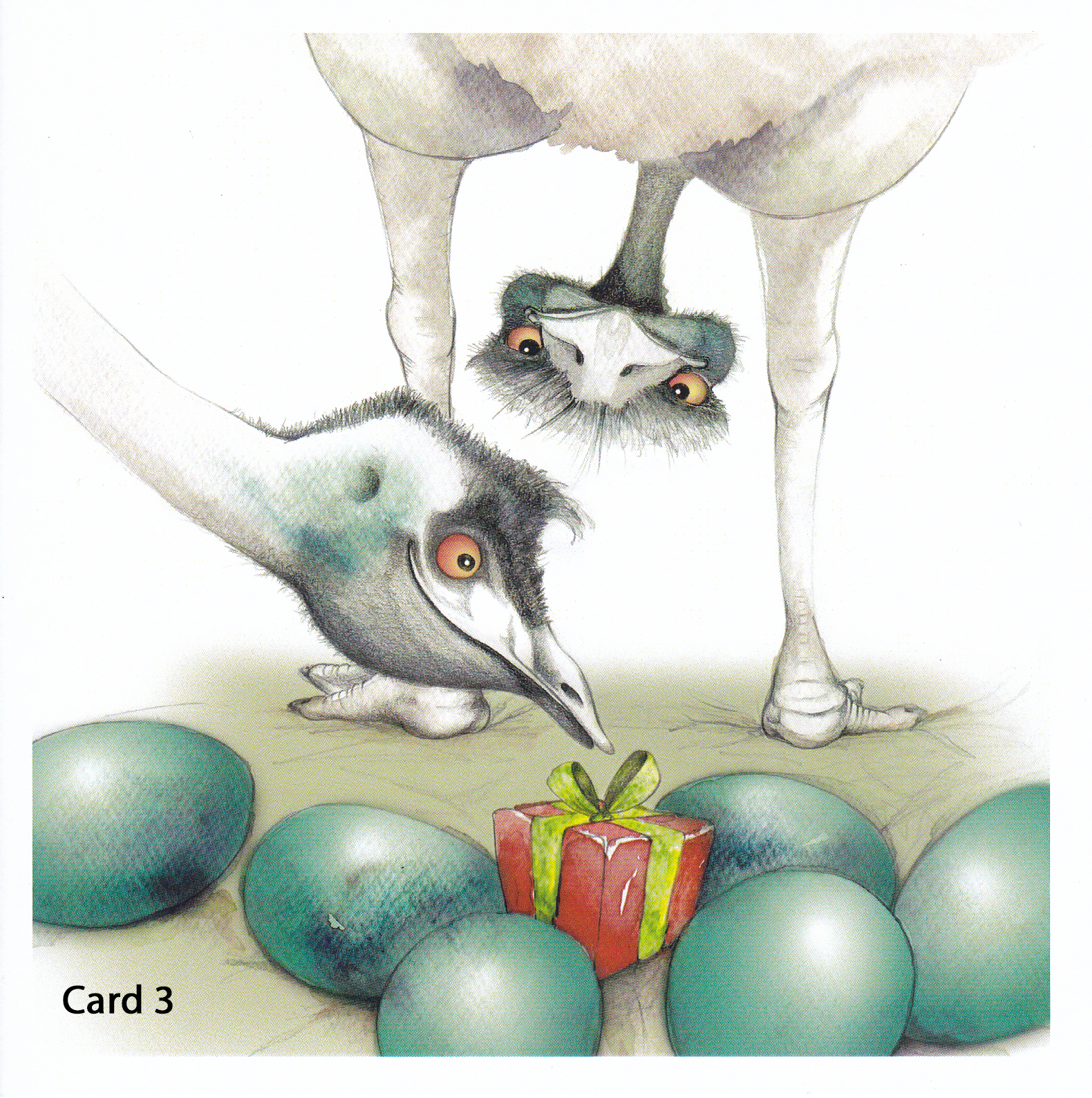 Australian Animal Christmas Card Series