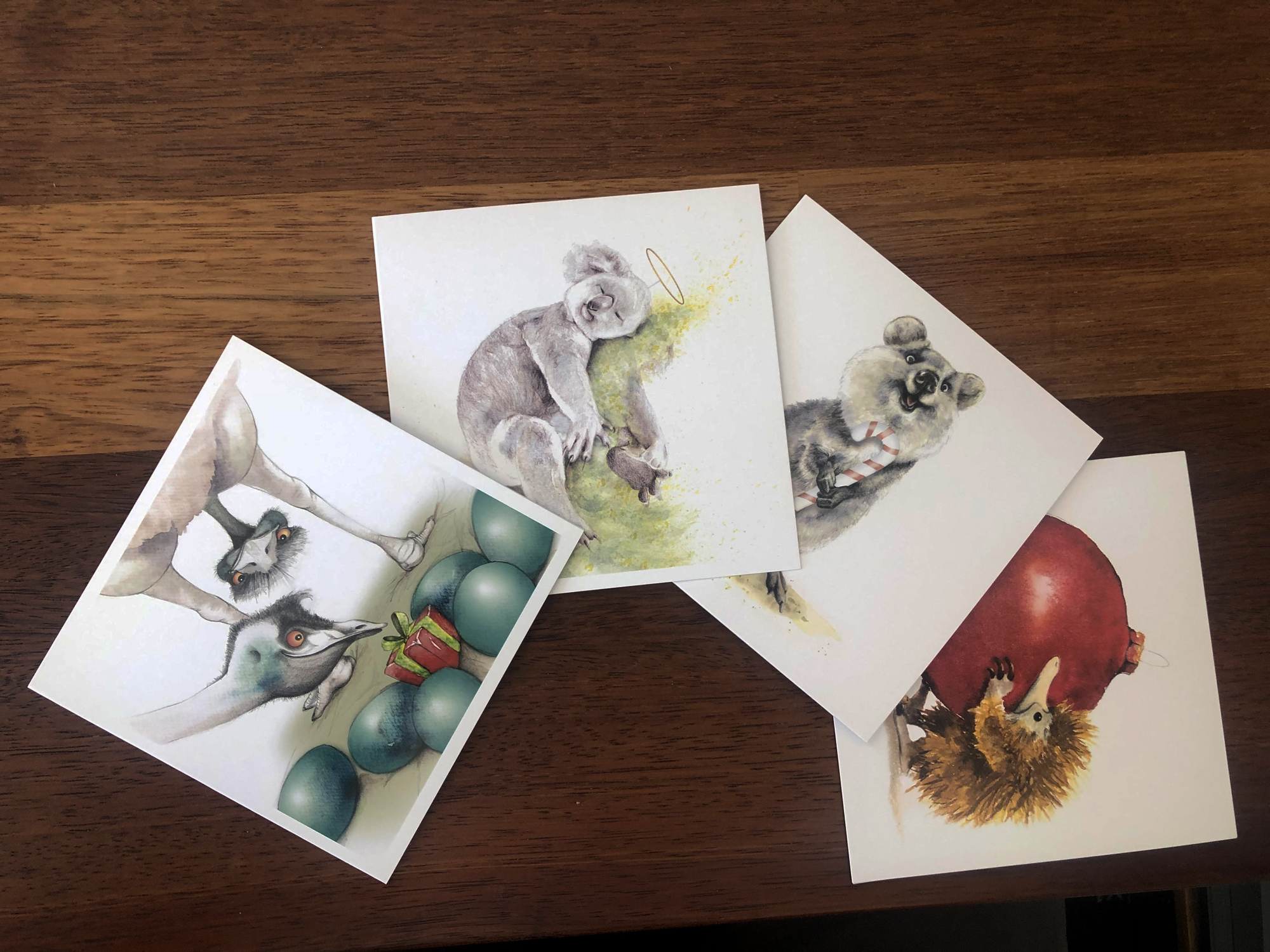 Australian Animal Christmas Card Series