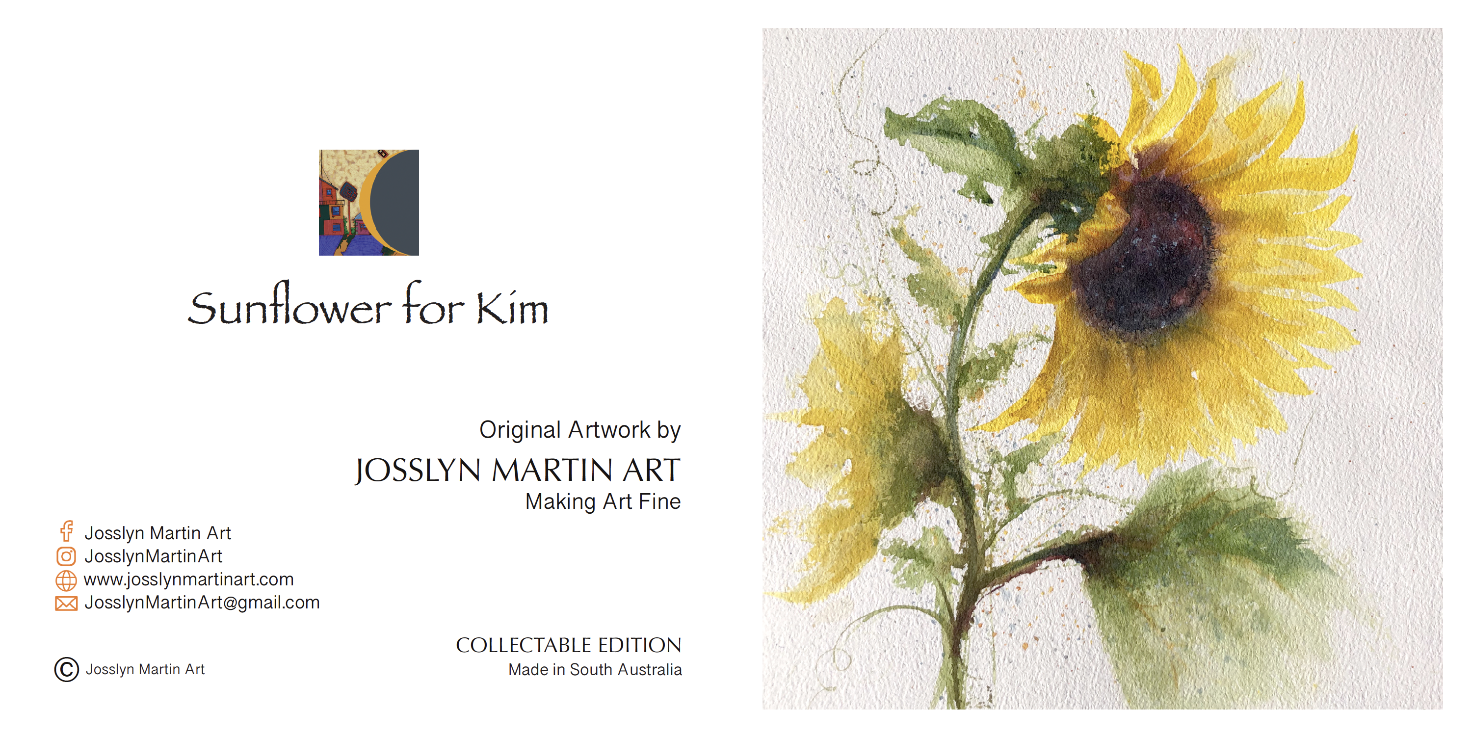 Sunflower For Kim