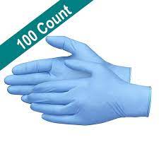 Powder-Free latex  Exam Gloves, Medium, Box/100