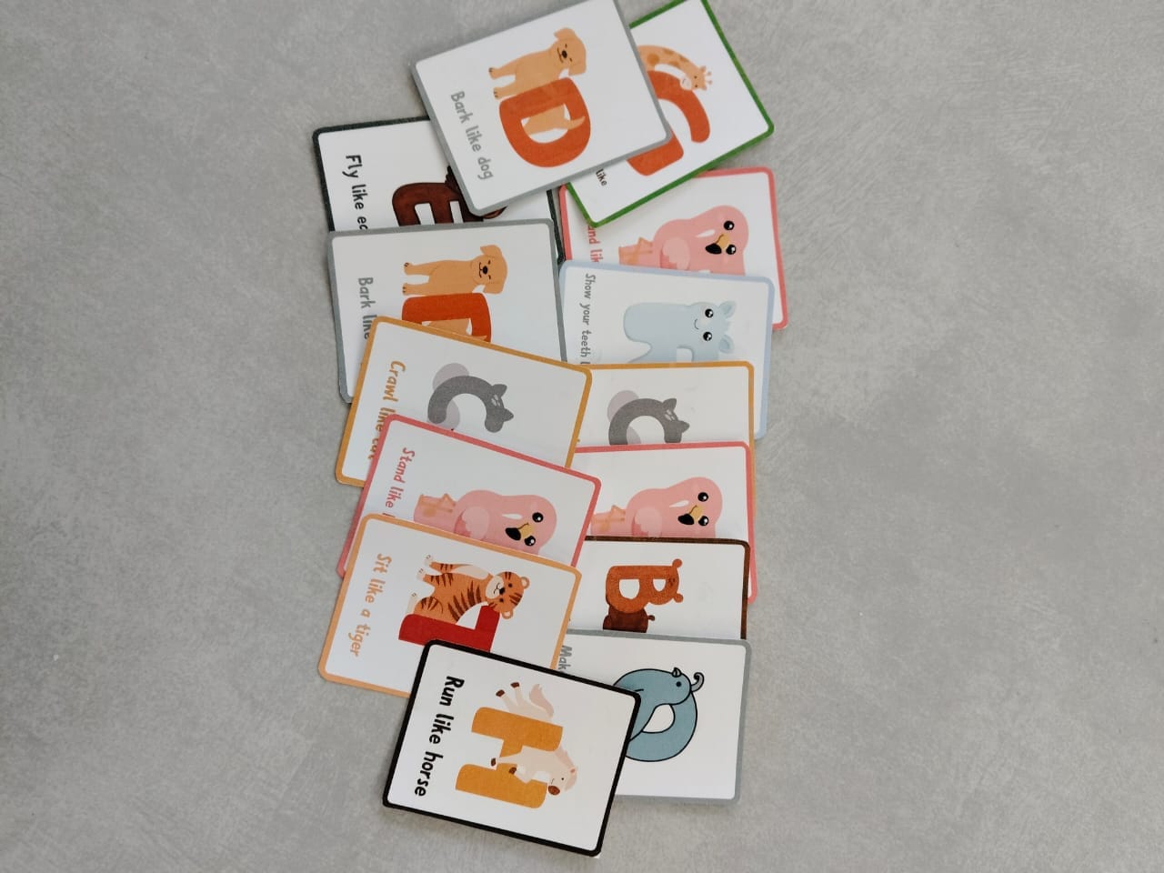 Animal Action Flashcards 