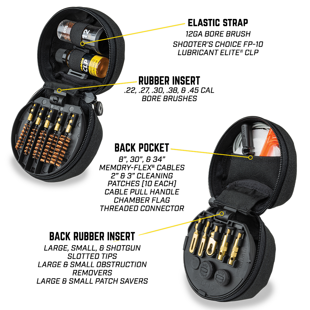 Tactical Cleaning Kit - Portable Universal Gun Cleaning Kit