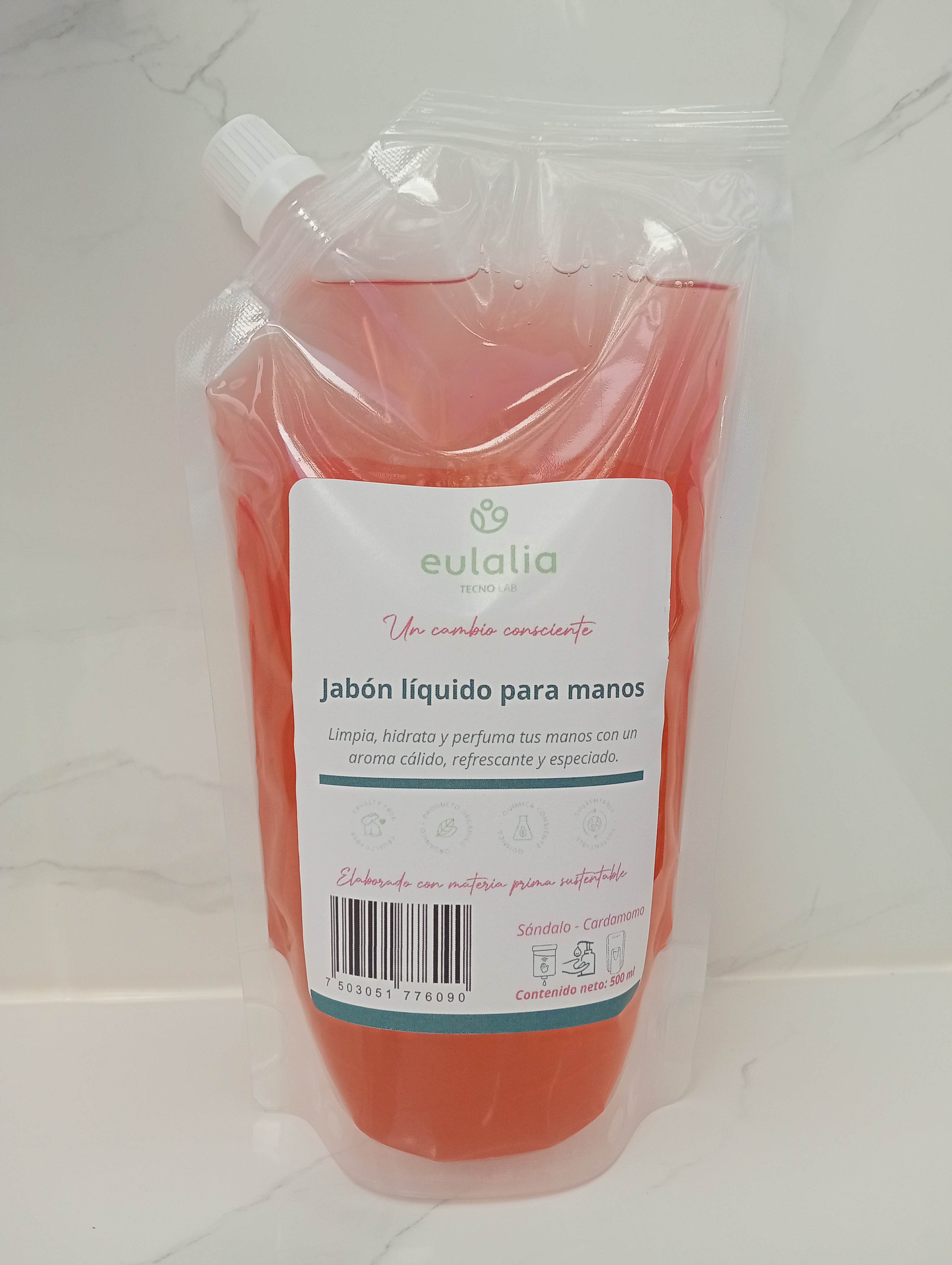Jabón Líquido para Manos - Sándalo - Cardamomo