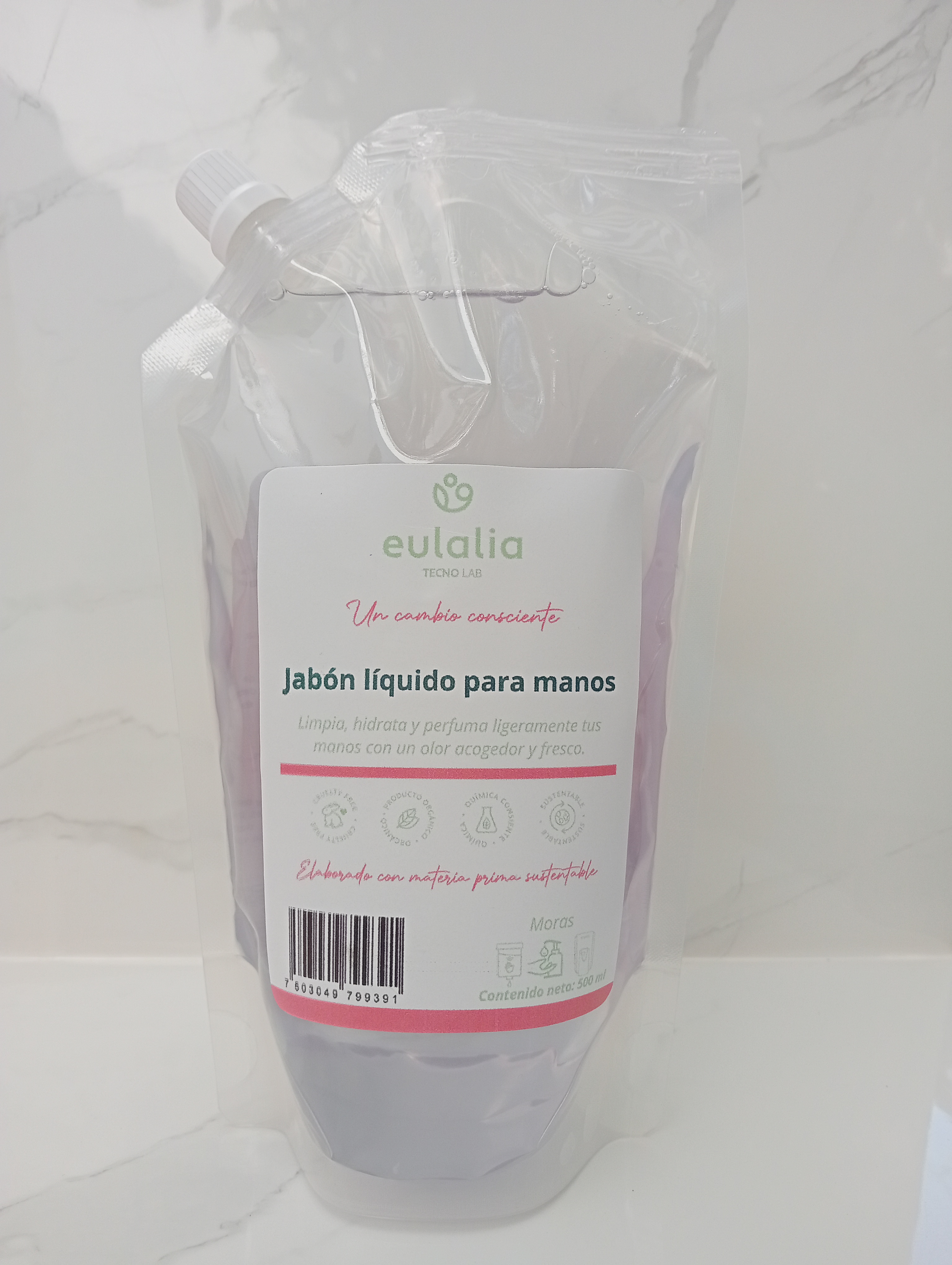 Jabón Líquido para Manos - Moras