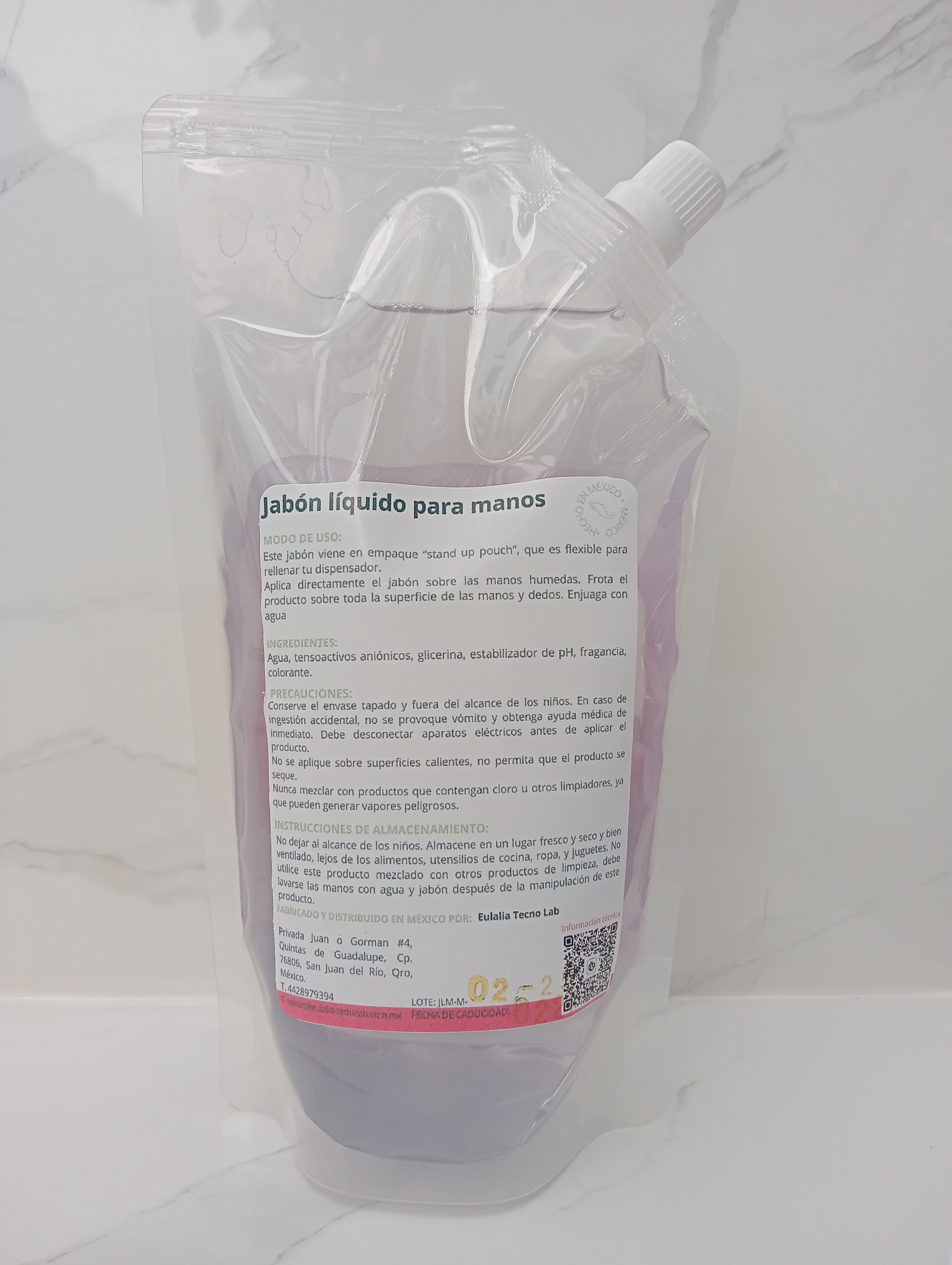 Jabón Líquido para Manos - Moras