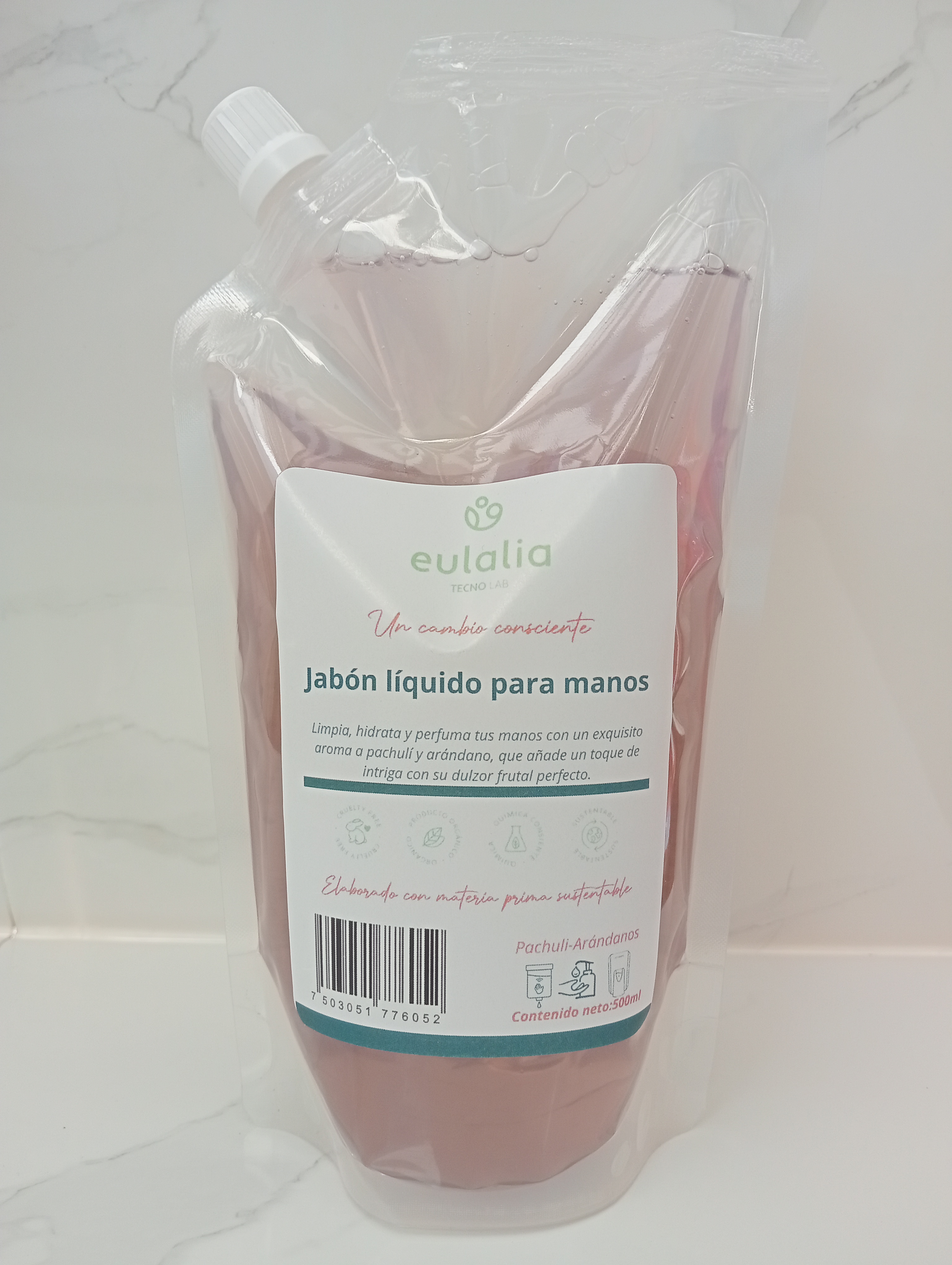 Jabón Líquido para Manos - Pachuli-Arándanos