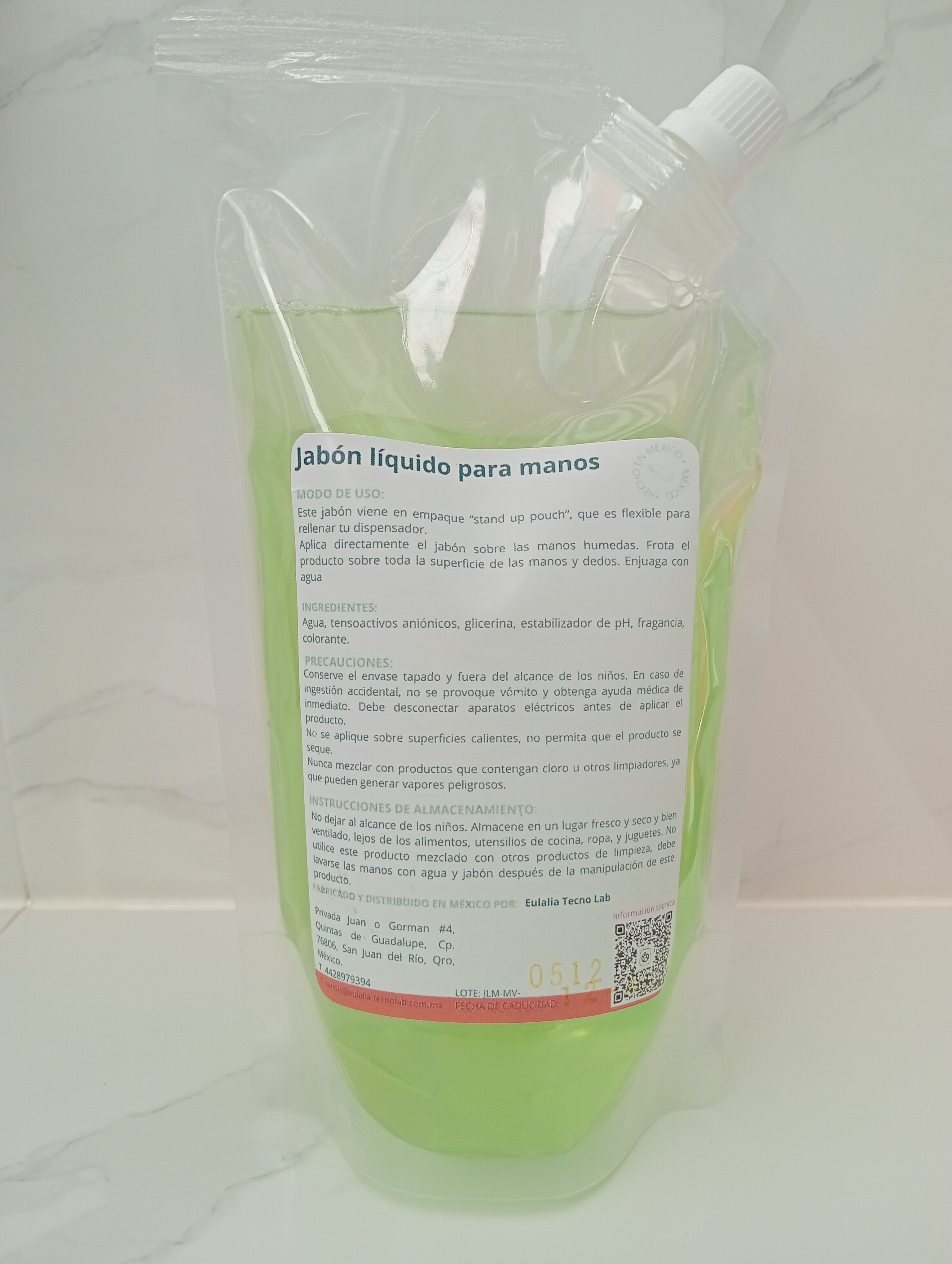 Jabón Líquido para Manos - Manzana verde