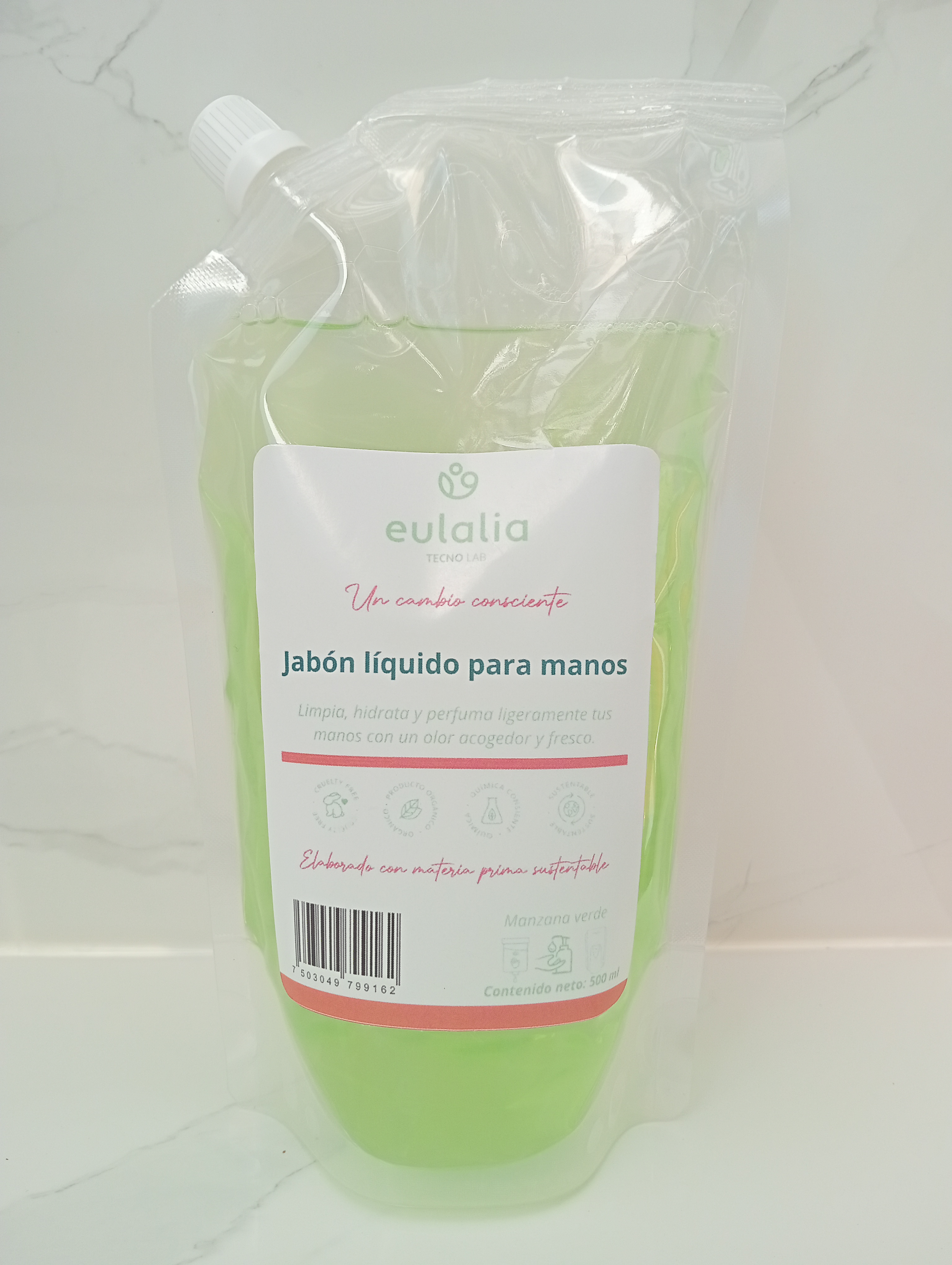 Jabón Líquido para Manos - Manzana verde