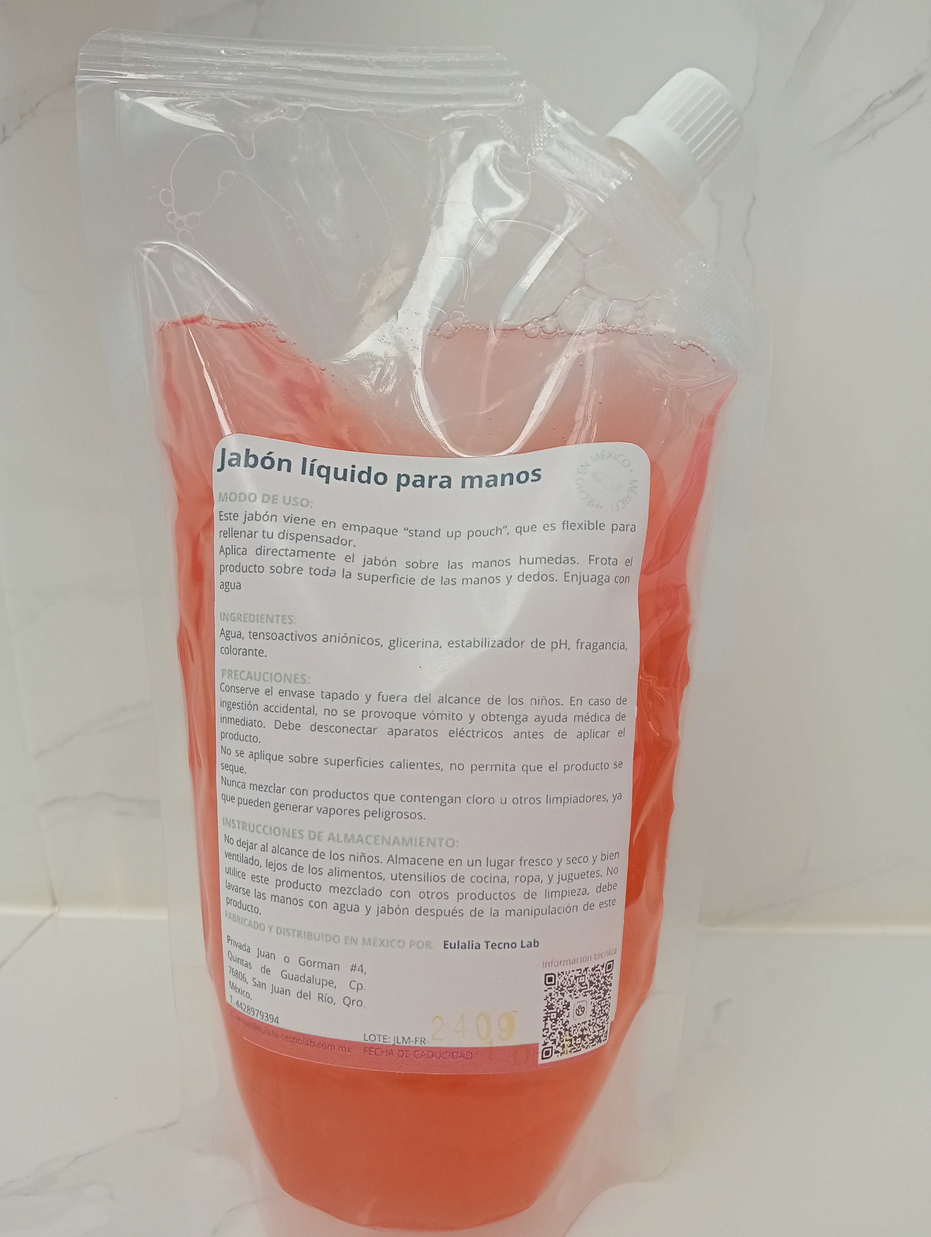 Jabón Líquido para Manos - Frutos rojos