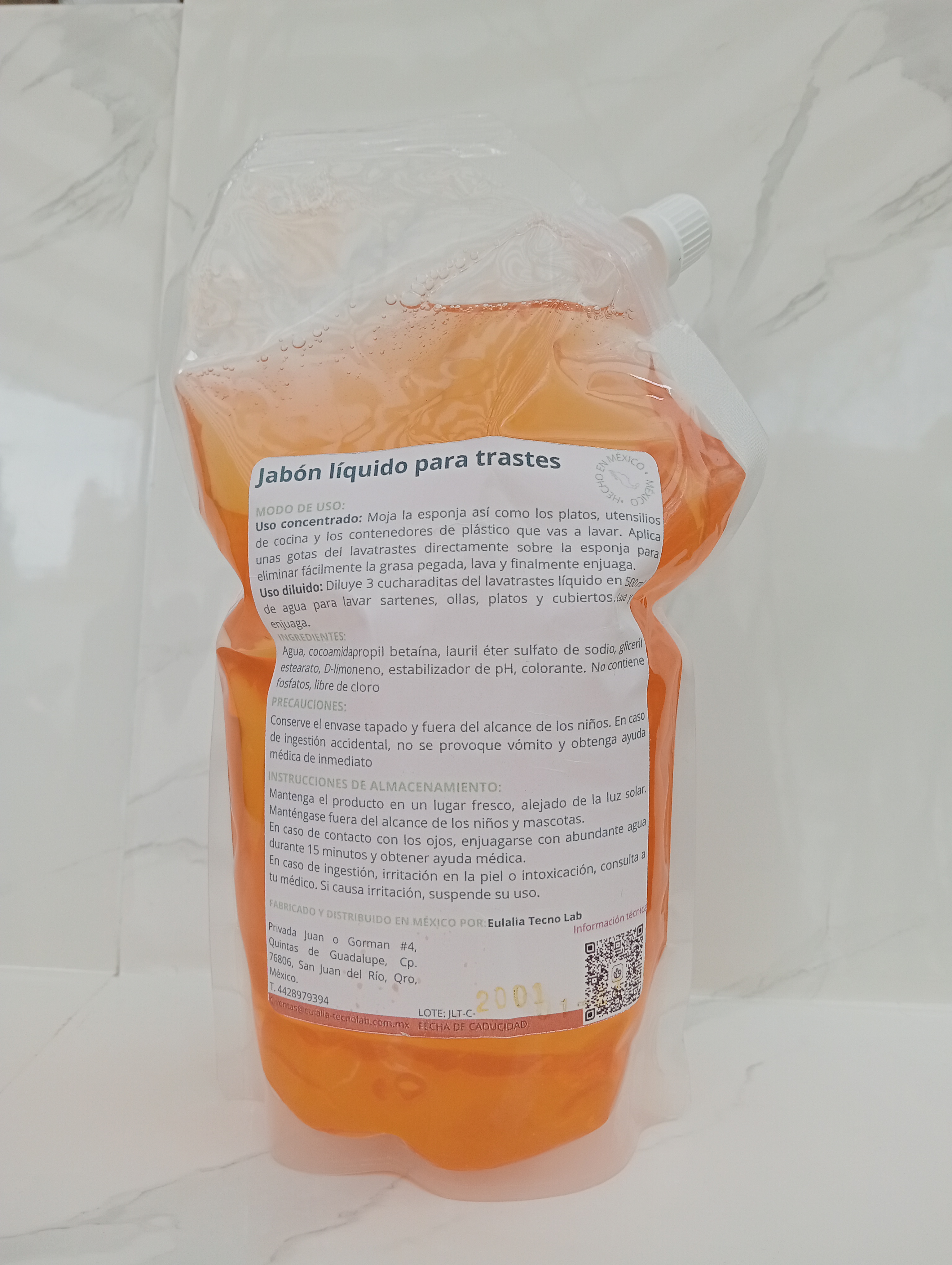 Jabón Líquido para Trastes - Cítricos