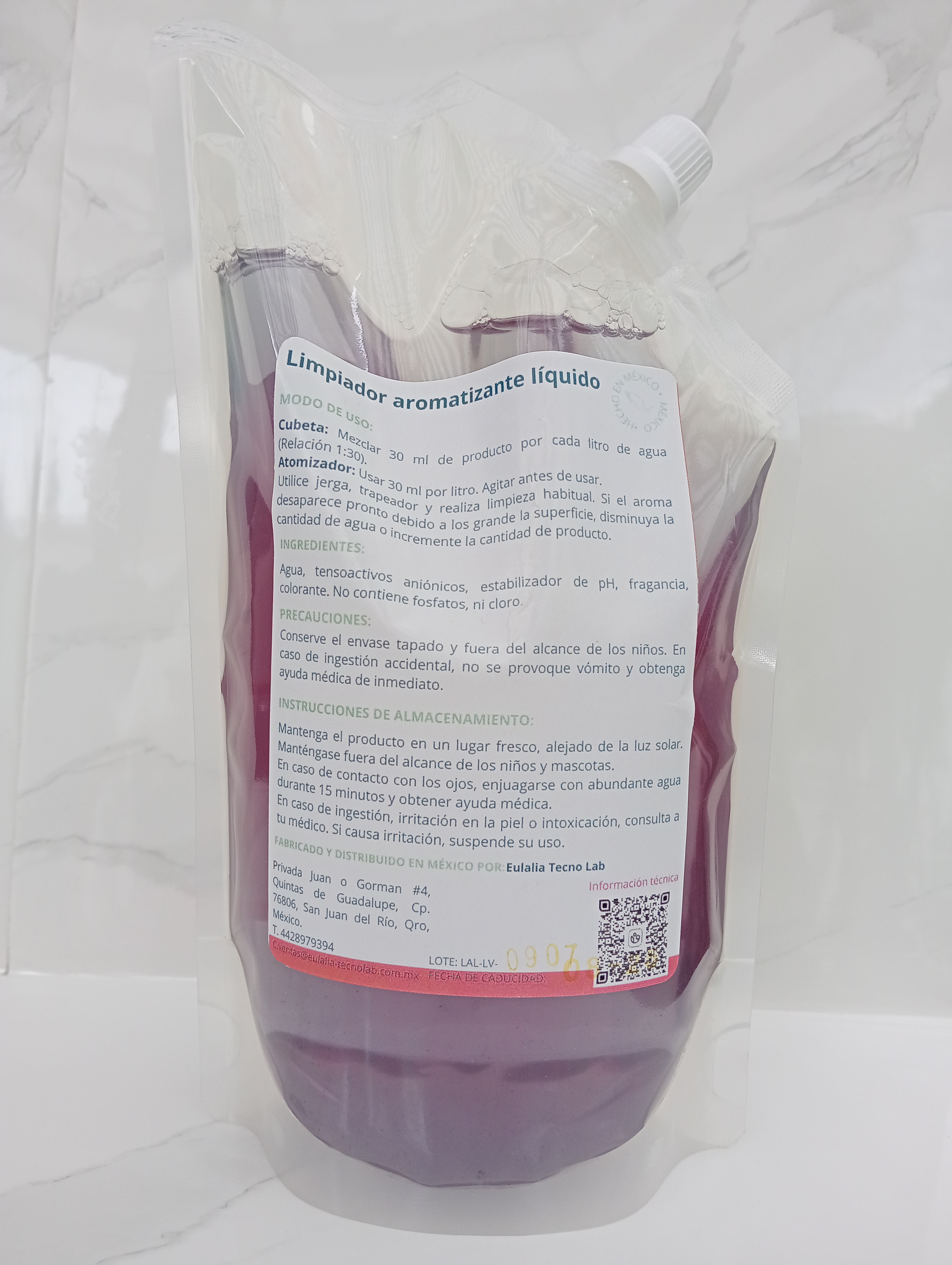 Limpiador Aromatizante Líquido - Lavanda