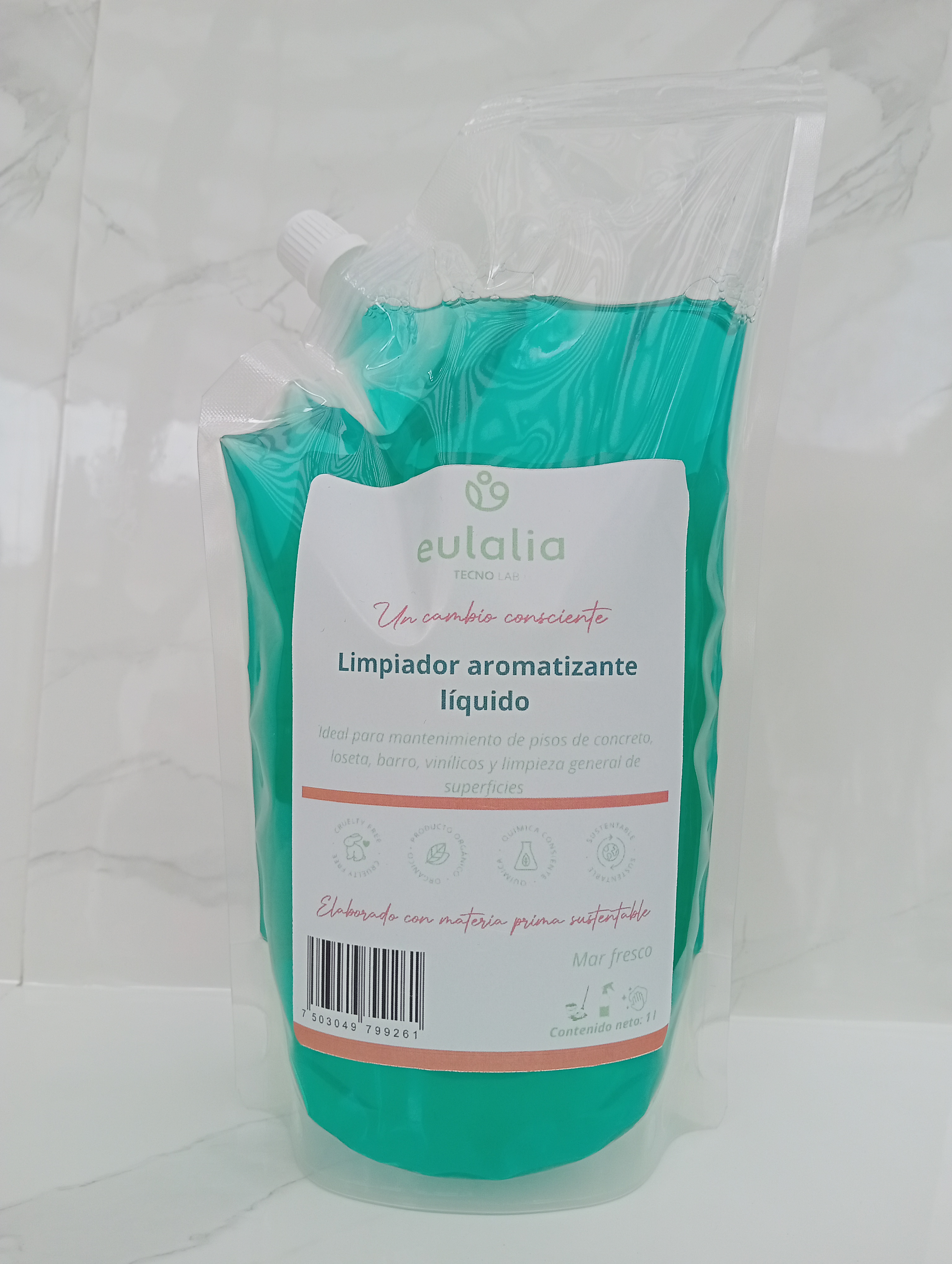 Limpiador Aromatizante Líquido - Mar Fresco