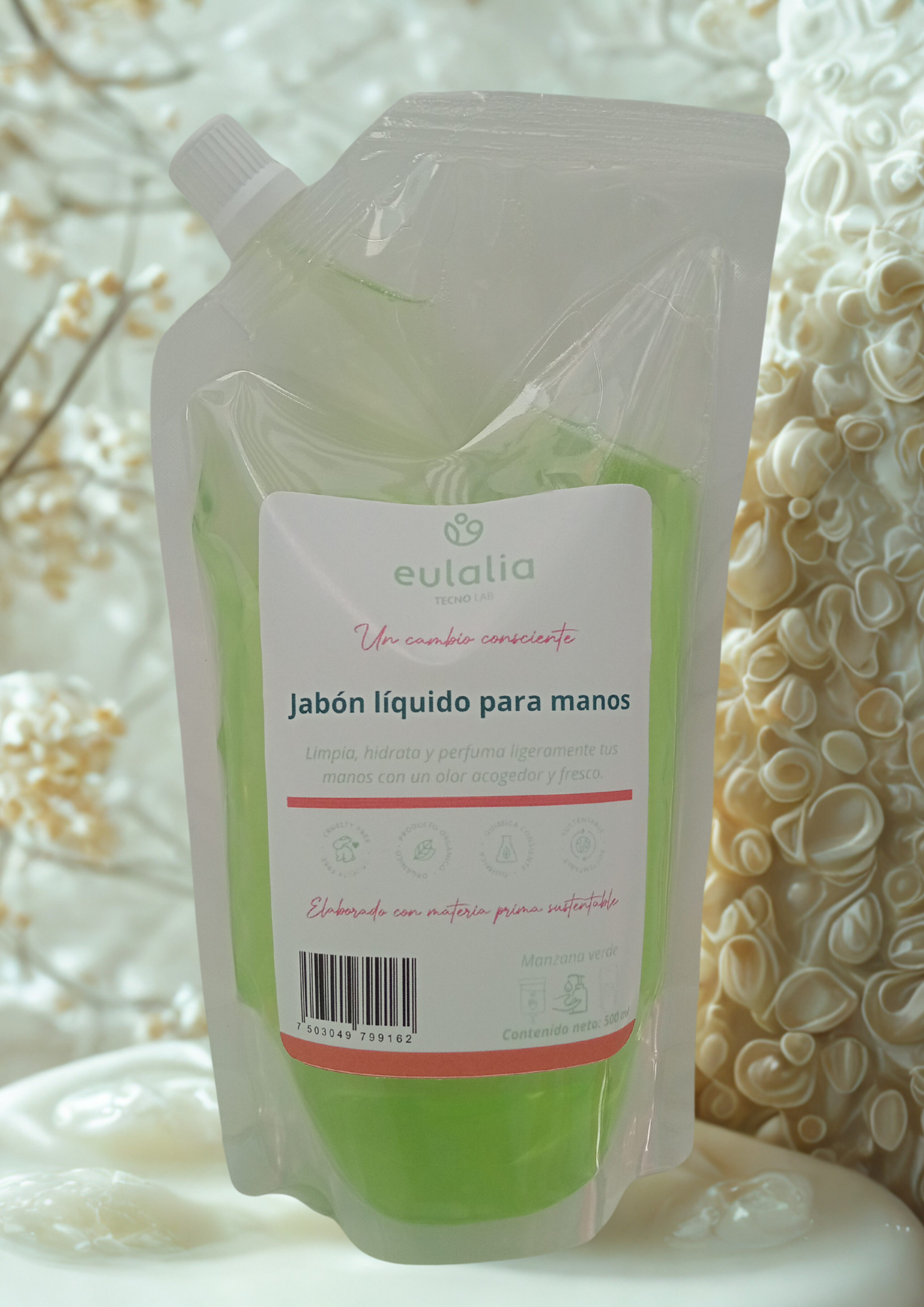 Jabón Líquido para Manos - Manzana verde