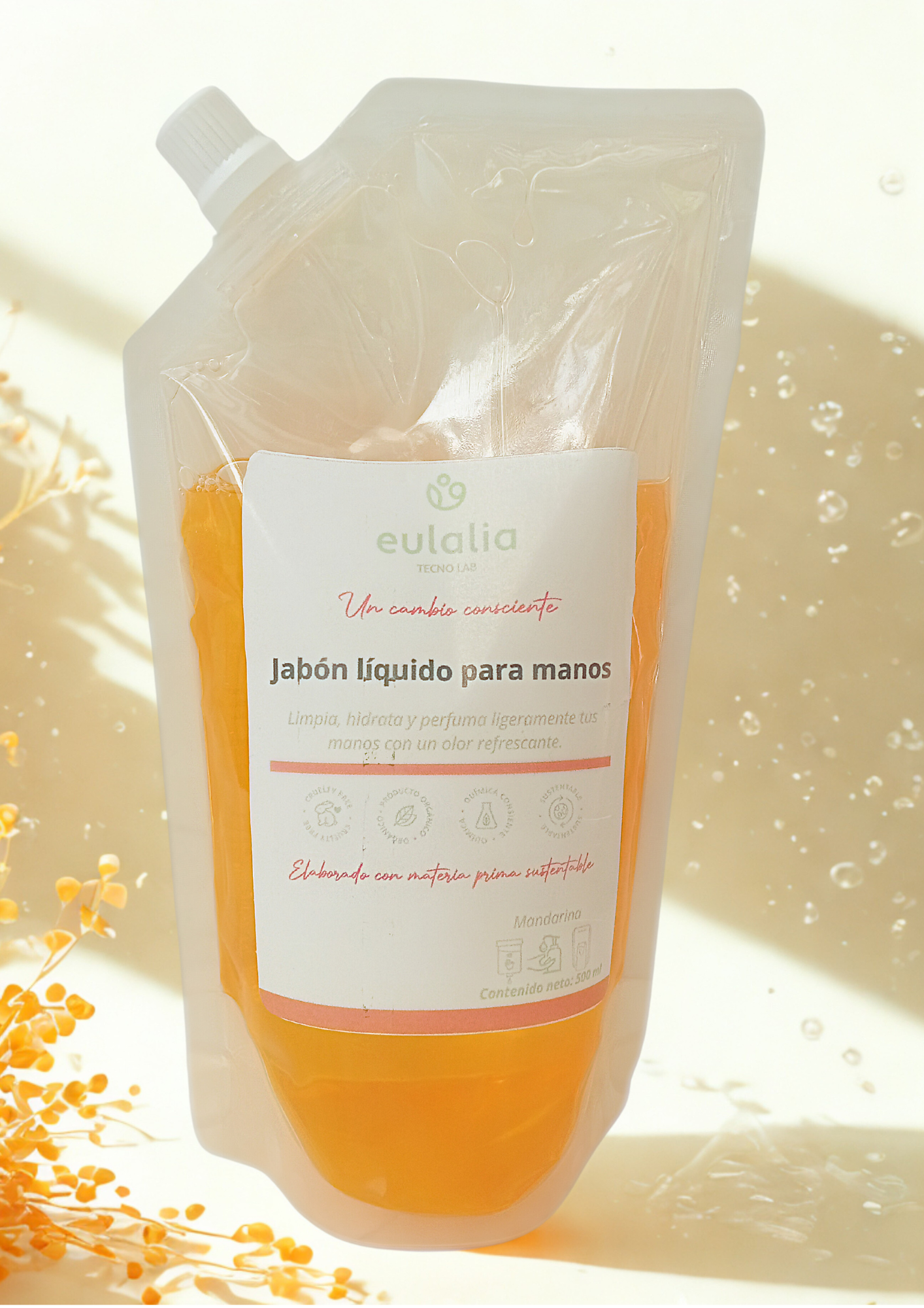 Jabón Líquido para Manos - Mandarina