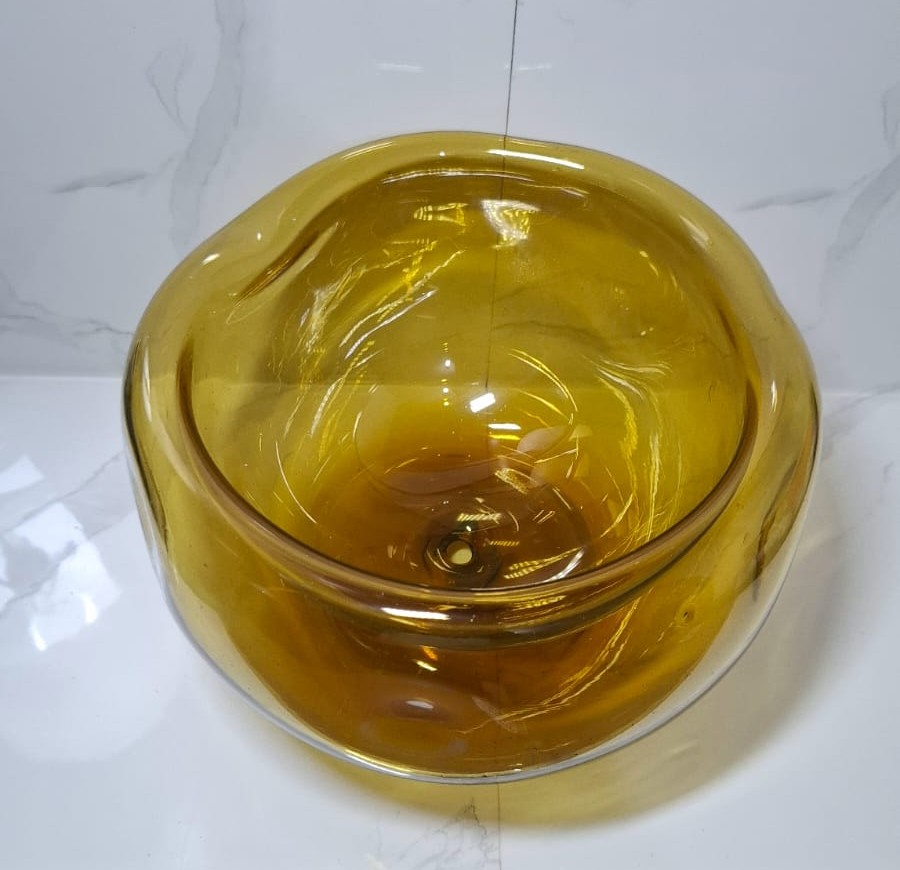 Esfera de vidrio soplado