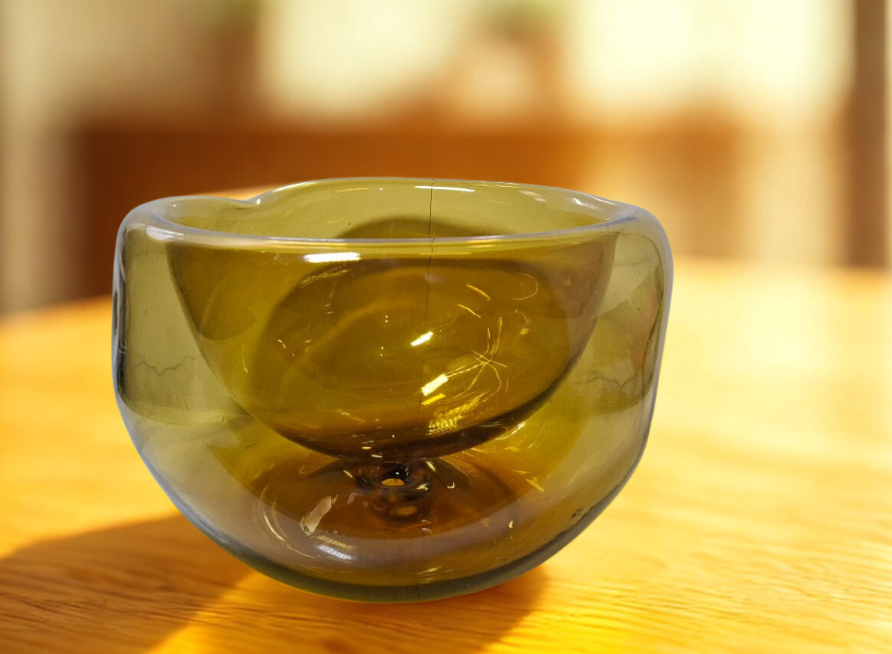 Esfera de vidrio soplado