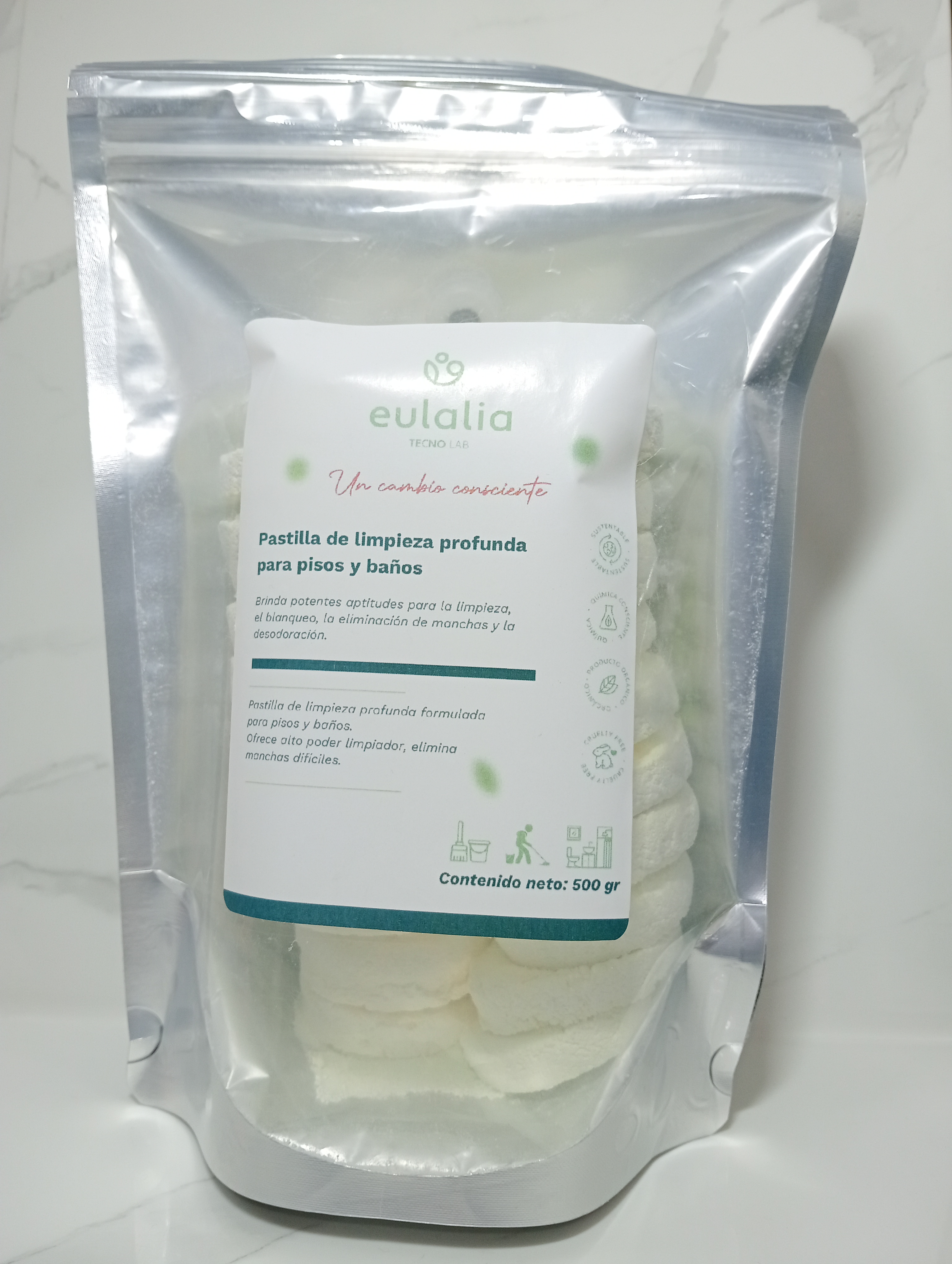 Pastilla de Limpieza Profunda para Pisos y Baños