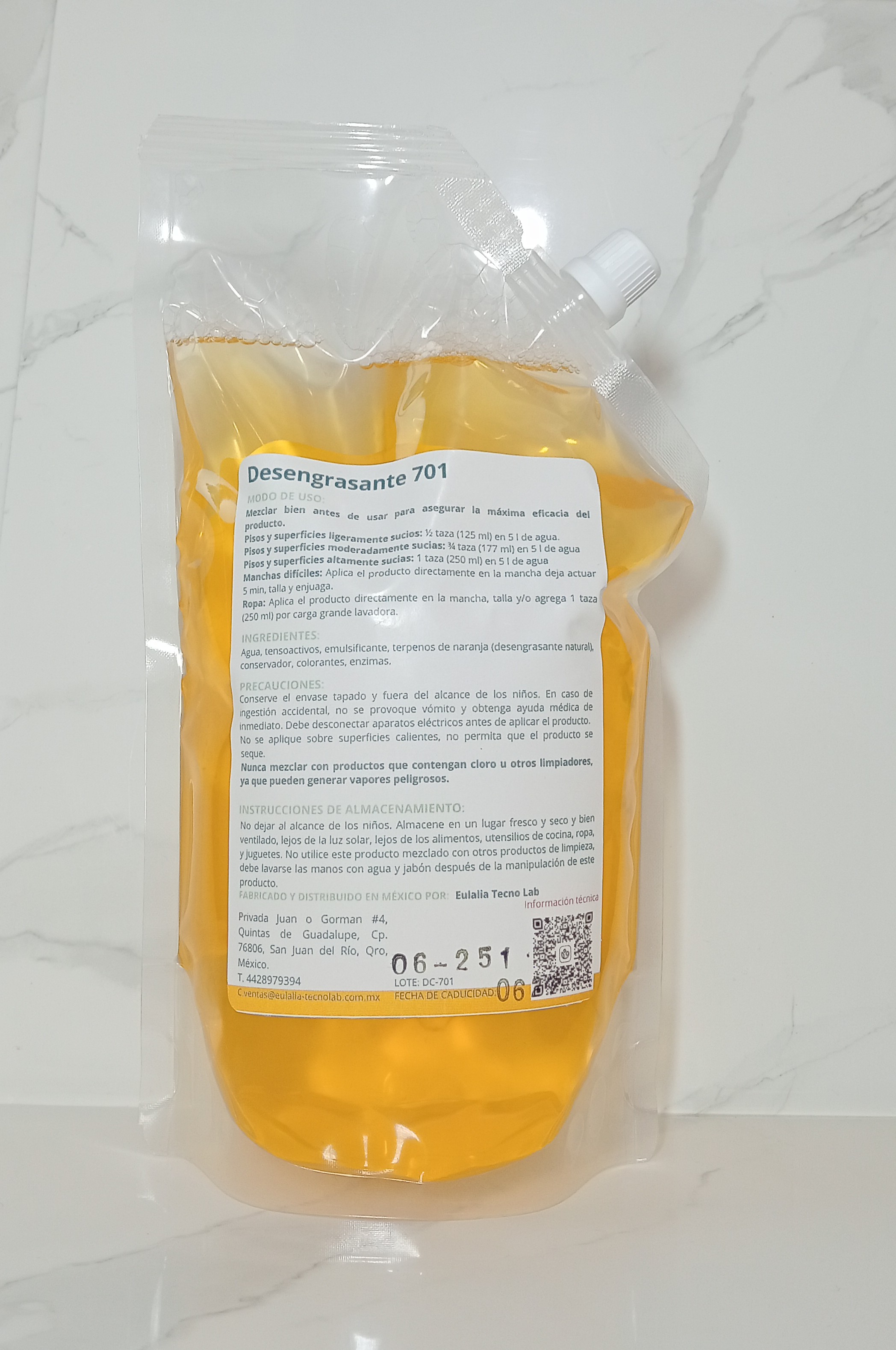 Desengrasante 701 - Cítrico