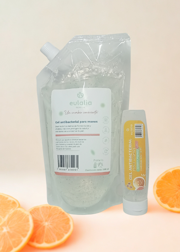 Gel Antibacterial para Manos - Aroma a Pomelo
