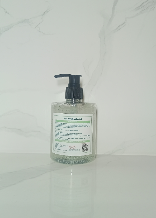 Gel Antibacterial para Manos - Aroma a Manzana Verde