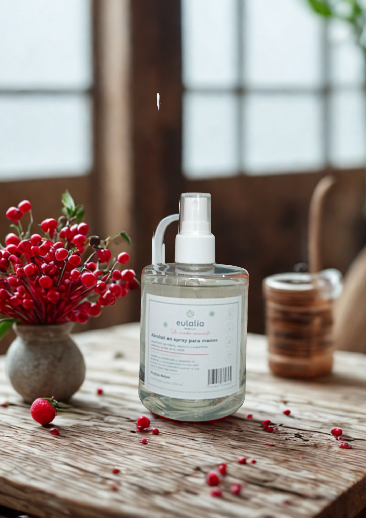 Alcohol en spray para manos - Aromas Frutos Rojos