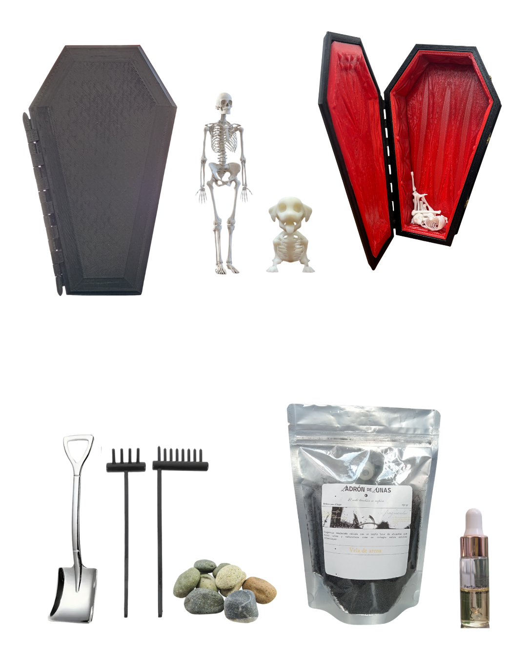 Coffin zen garden - DOG - sin diseño