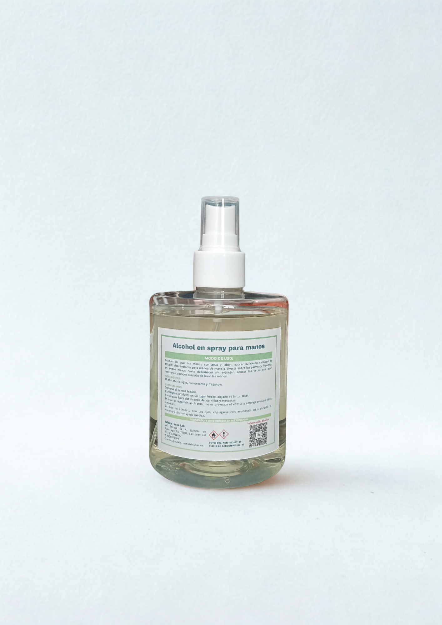 Alcohol en spray para manos - Aroma Mandarina